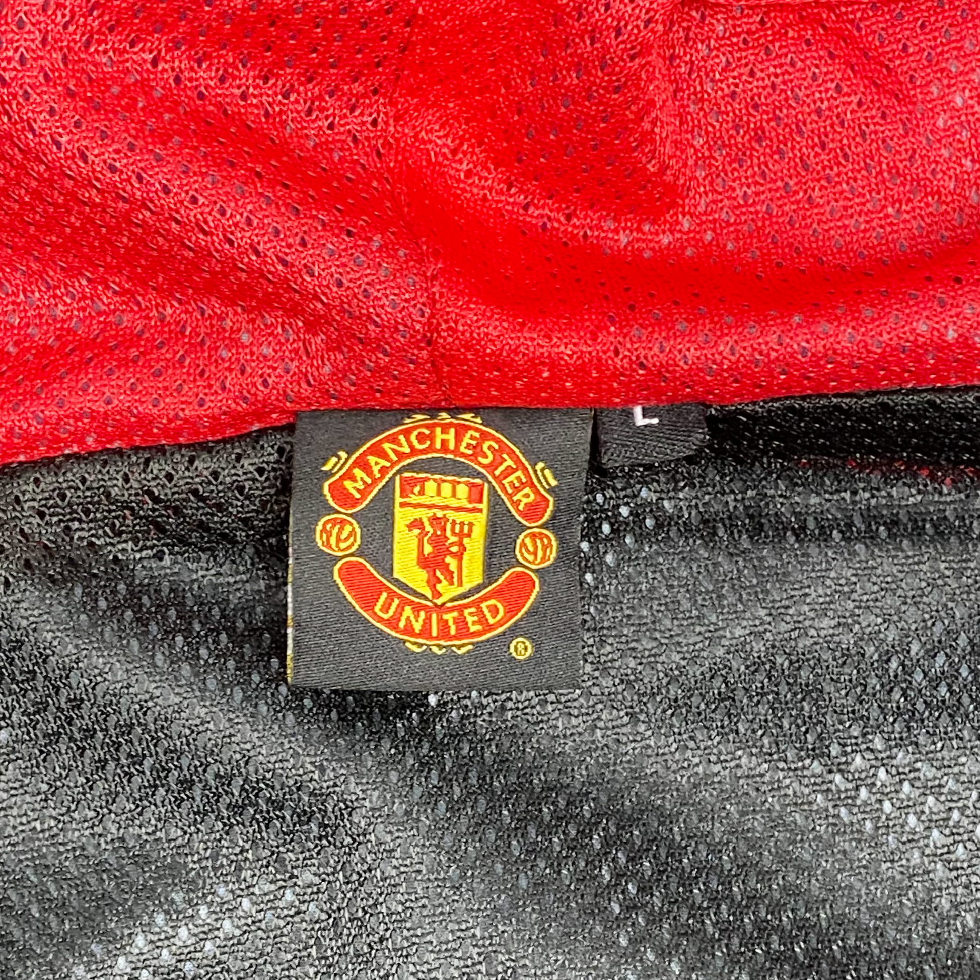 Manchester United Black Rain Jacket | Large