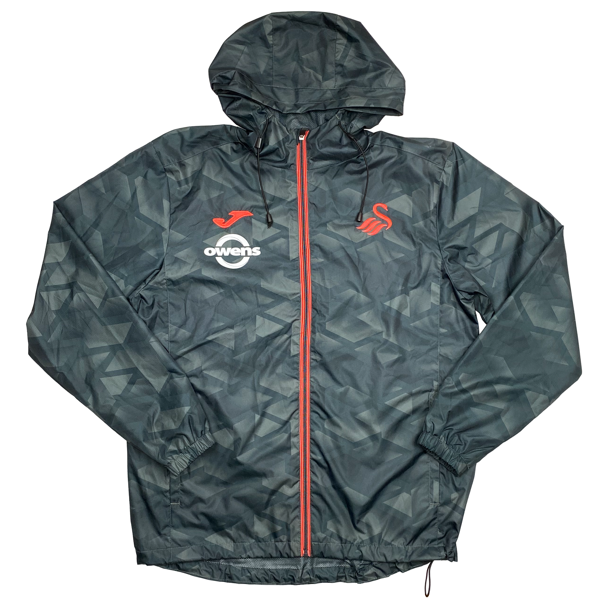 Swansea City Grey Rain Coat | Small