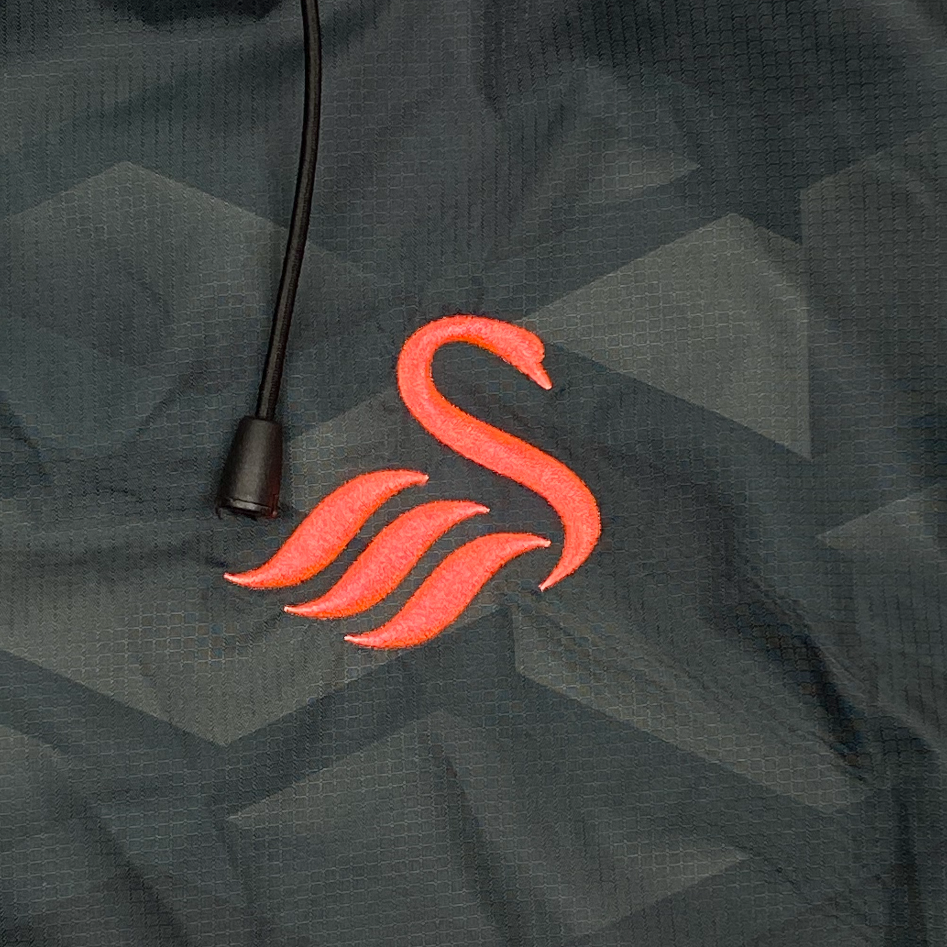 Swansea City Grey Rain Coat | Small
