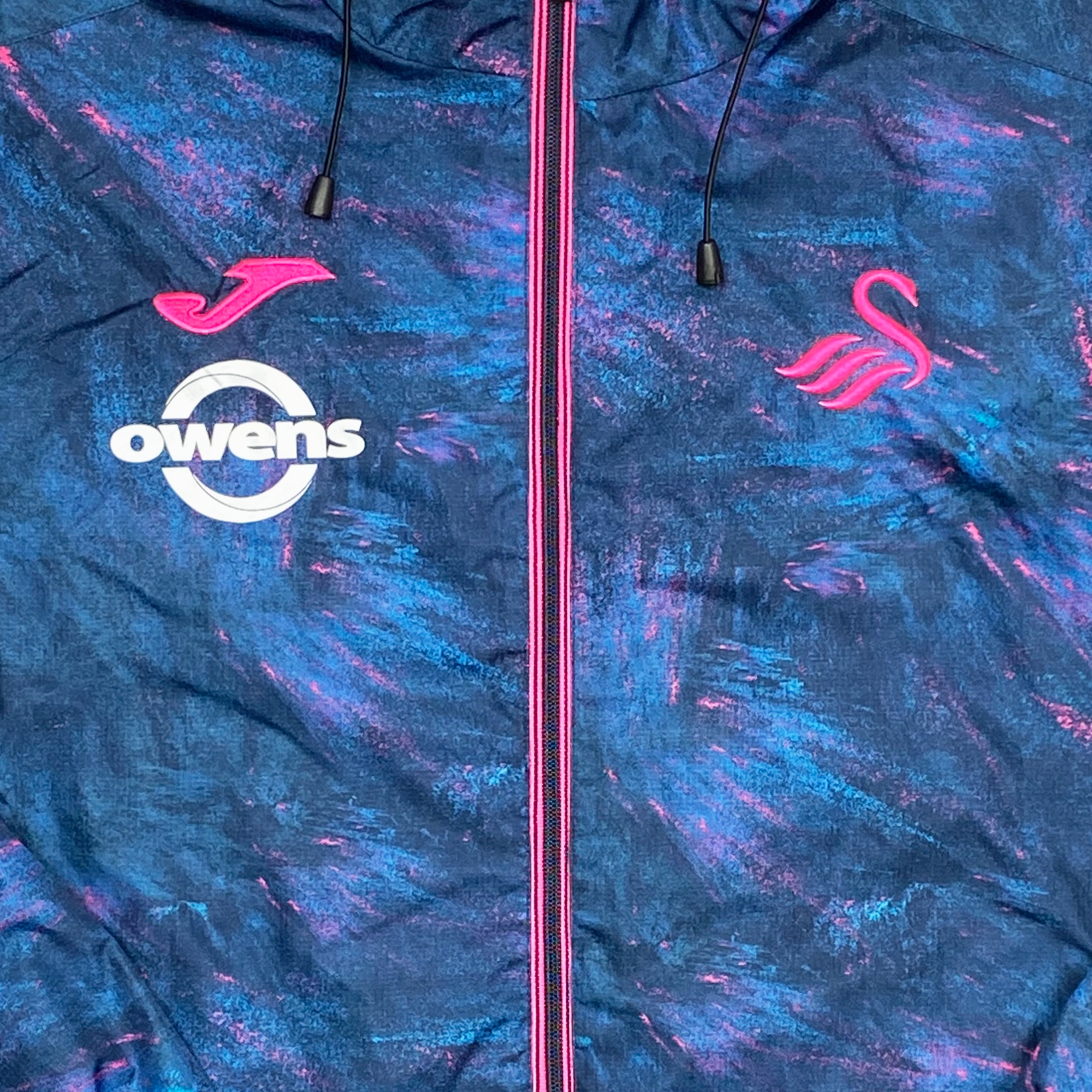 Swansea City Navy & Pink Rain Coat | Small