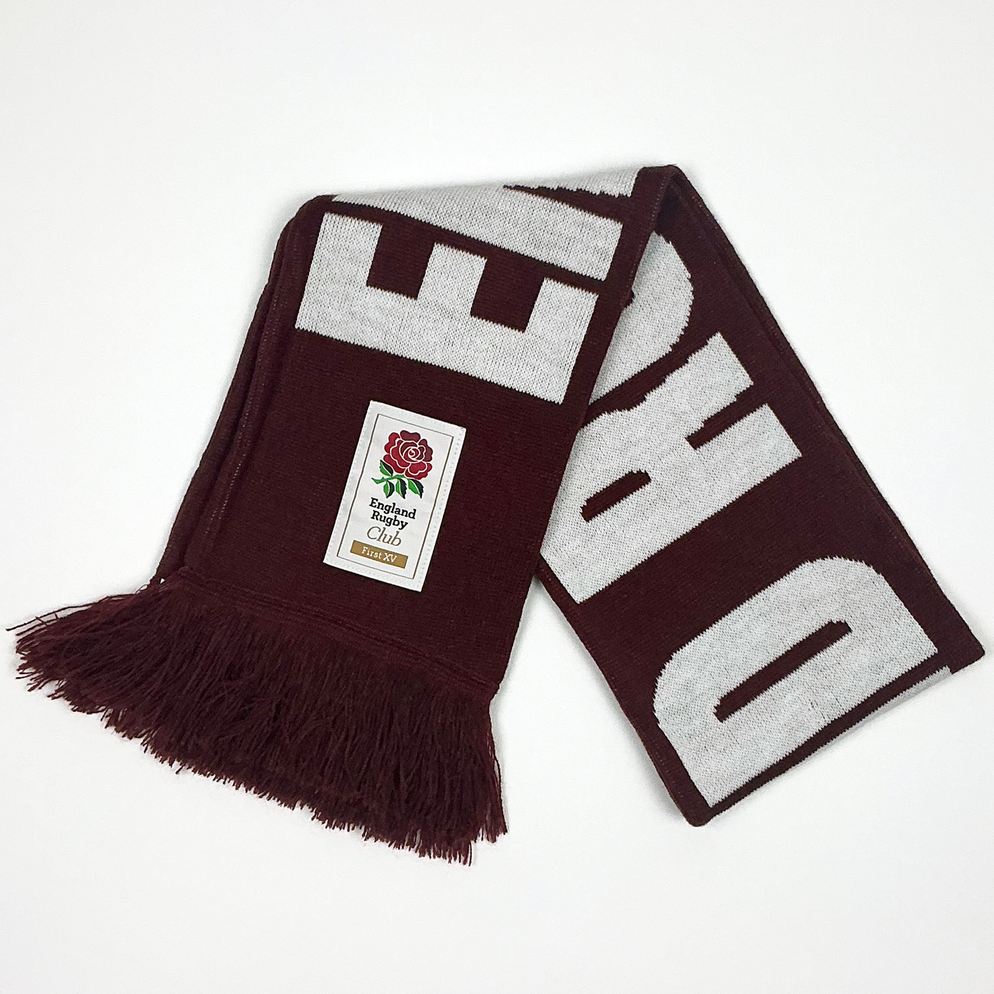Claret England Rugby Scarf