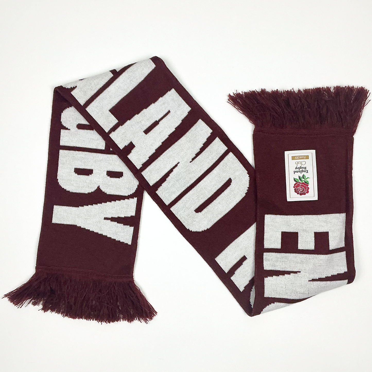 Claret England Rugby Scarf