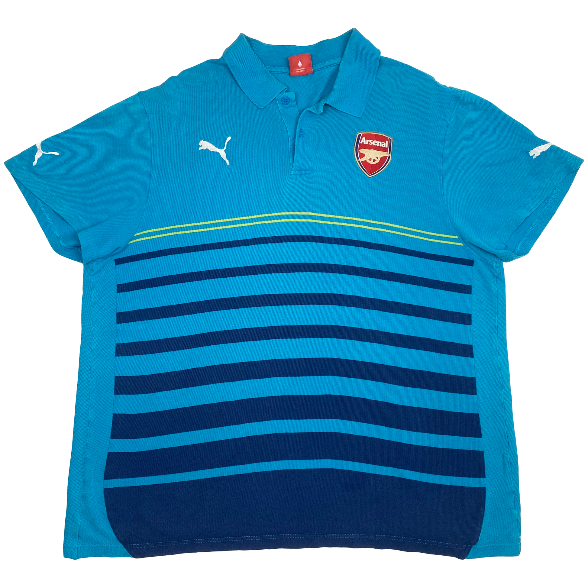 Arsenal Puma Dry Cell Blue Polo Shirt (2014-15) | XXL