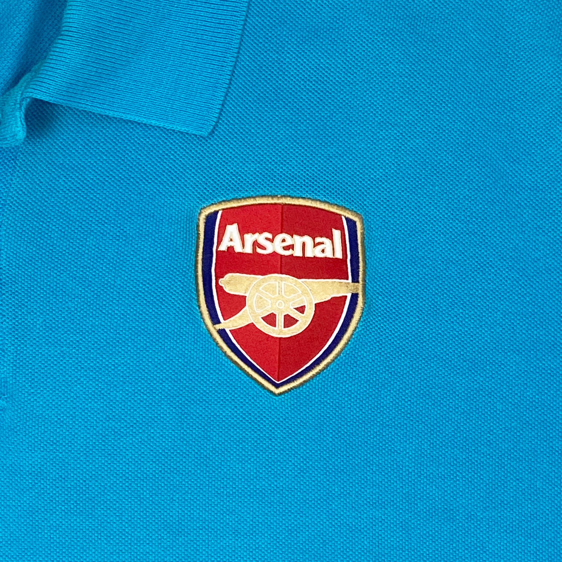 Arsenal Puma Dry Cell Blue Polo Shirt (2014-15) | XXL
