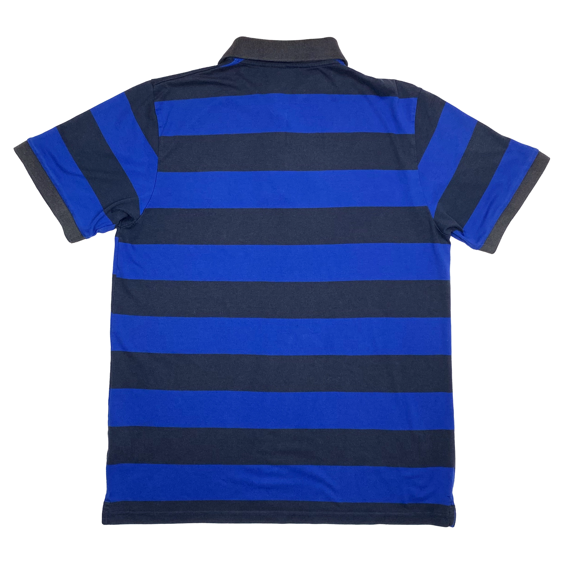 Chelsea Black and Blue Striped Polo Shirt | Large