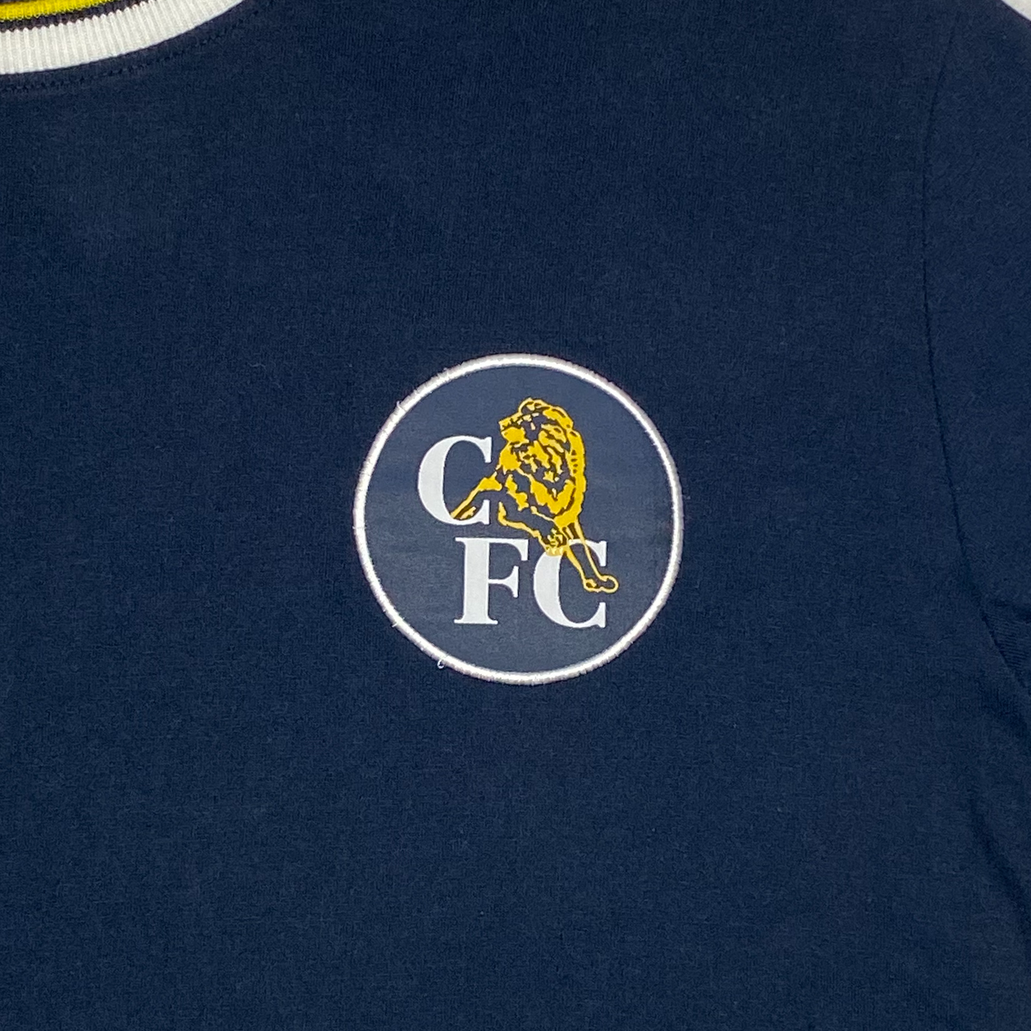 Chelsea Navy Retro T-Shirt | Small
