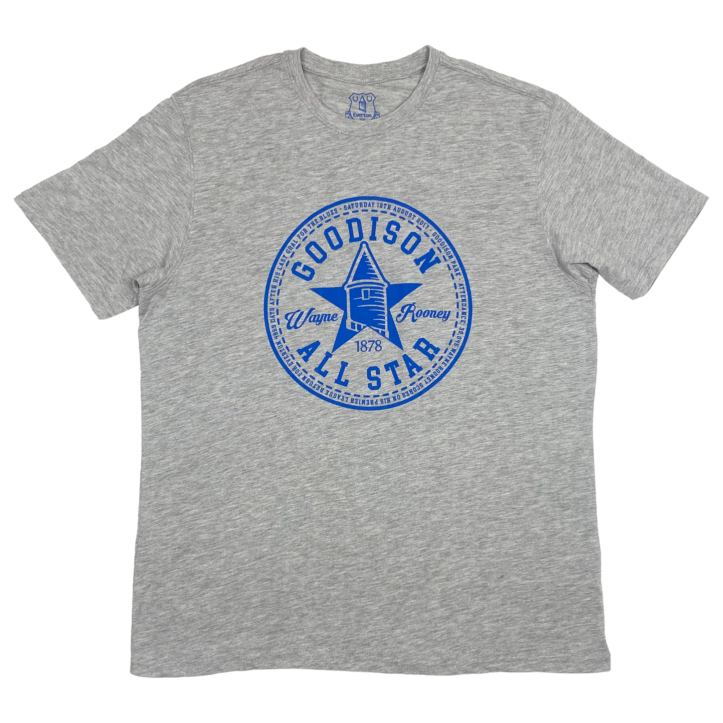 Everton Wayne Rooney Goodison All Star T-Shirt | Large