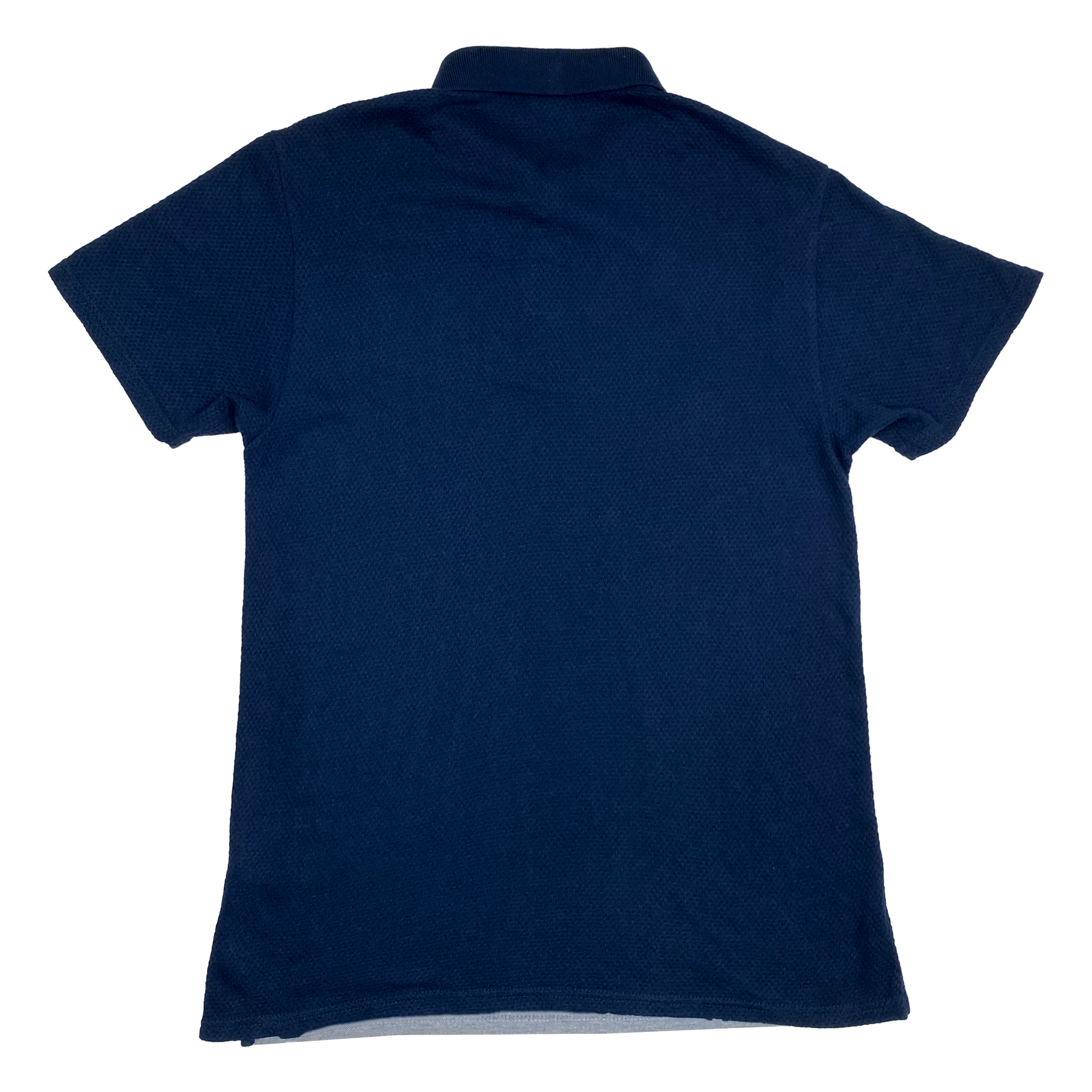 Liverpool Navy Honeycomb Polo Shirt | Small