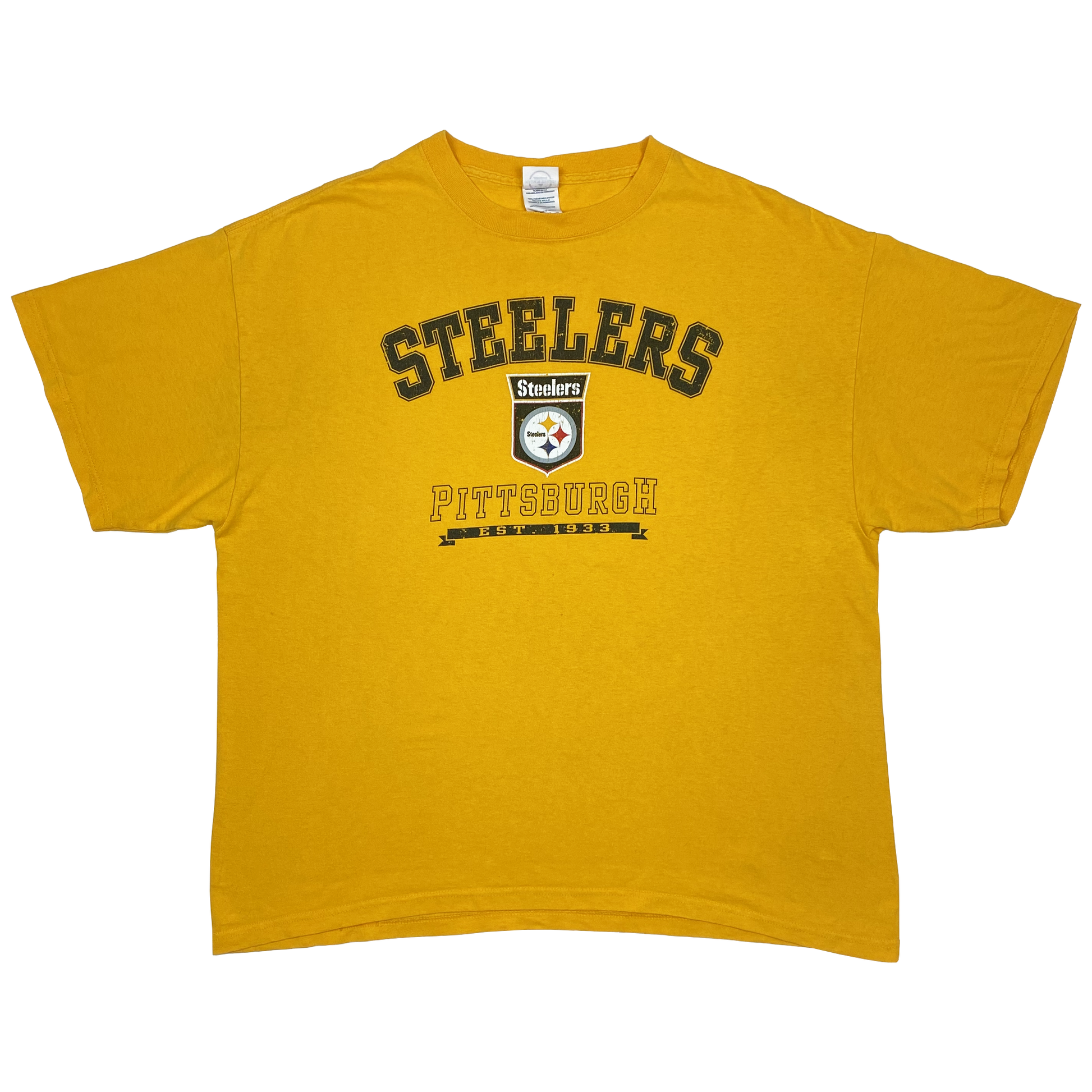 Pittsburgh Steelers Yellow T-Shirt | Extra Large