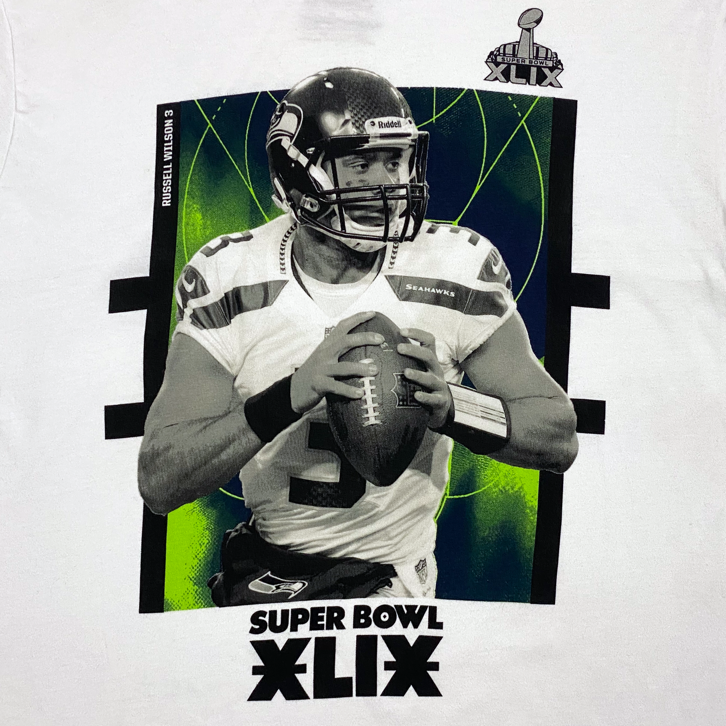 Seattle Seahawks T-Shirt - Russell Wilson | Extra Large