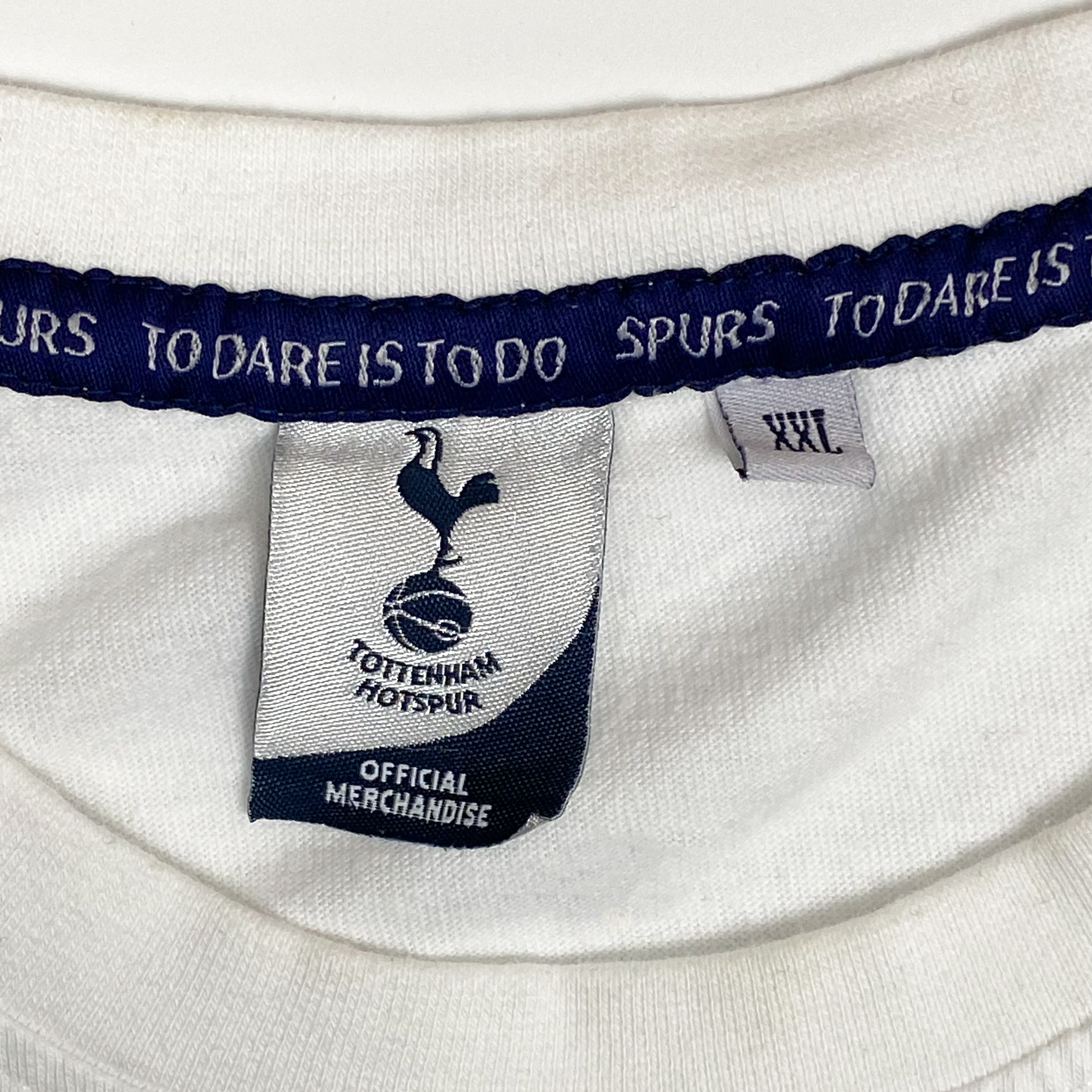 Tottenham Hotspur White T-Shirt | XXL