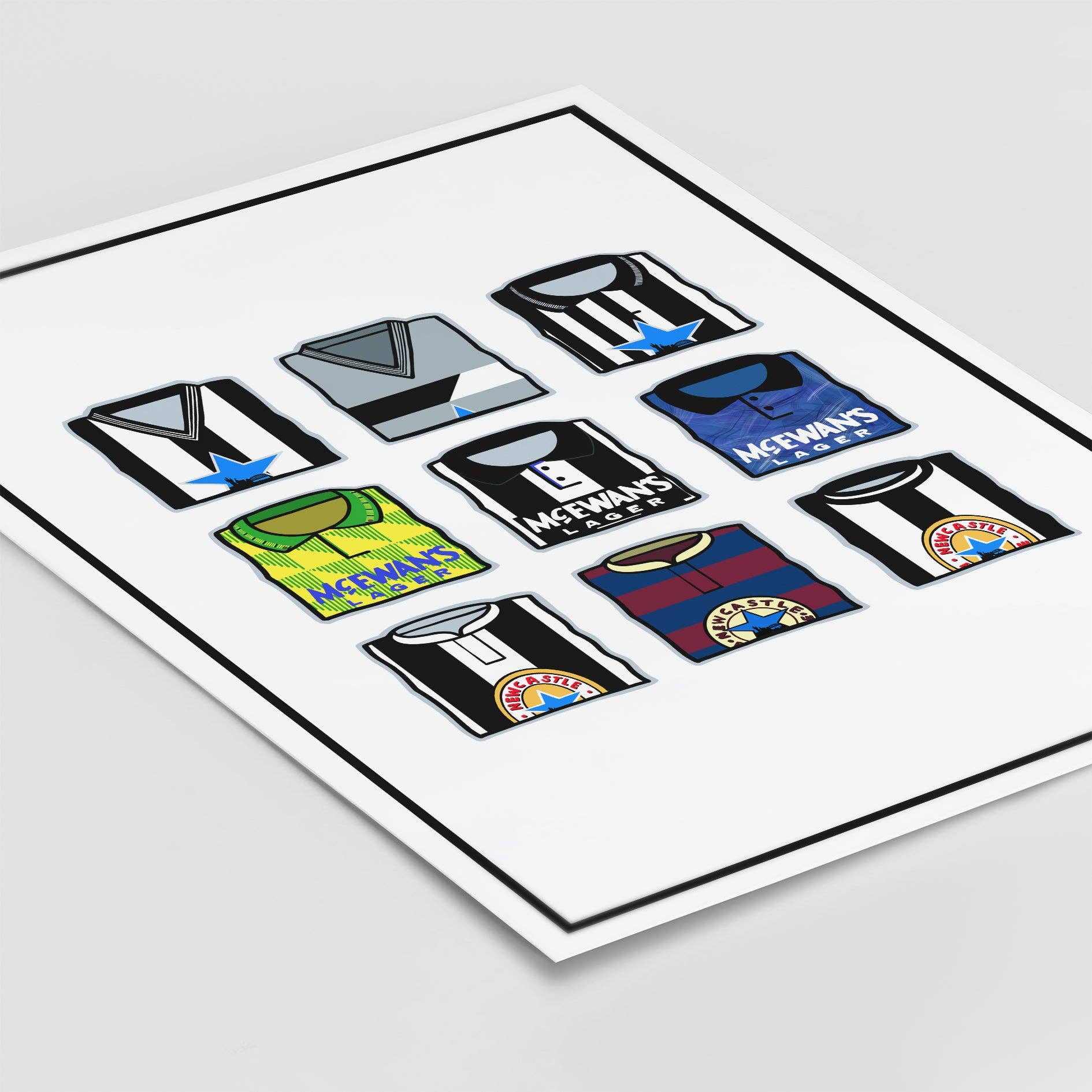 Newcastle United Shirts Print