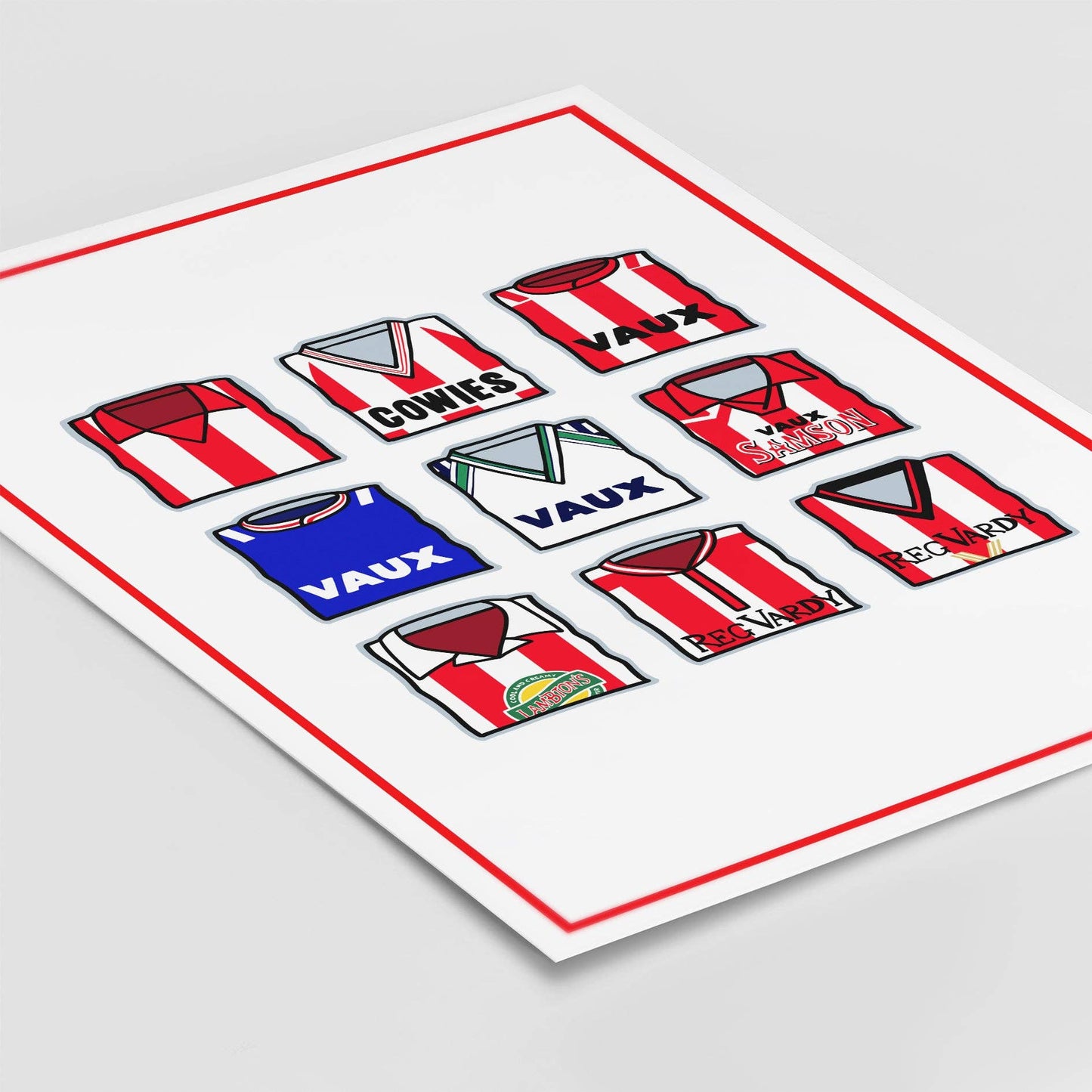 Sunderland Shirts Through the Years