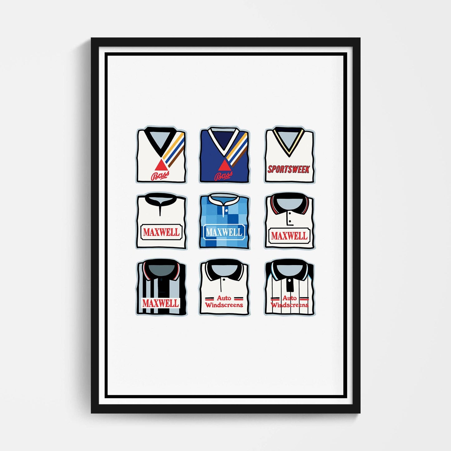 Derby County Shirts Through the Years