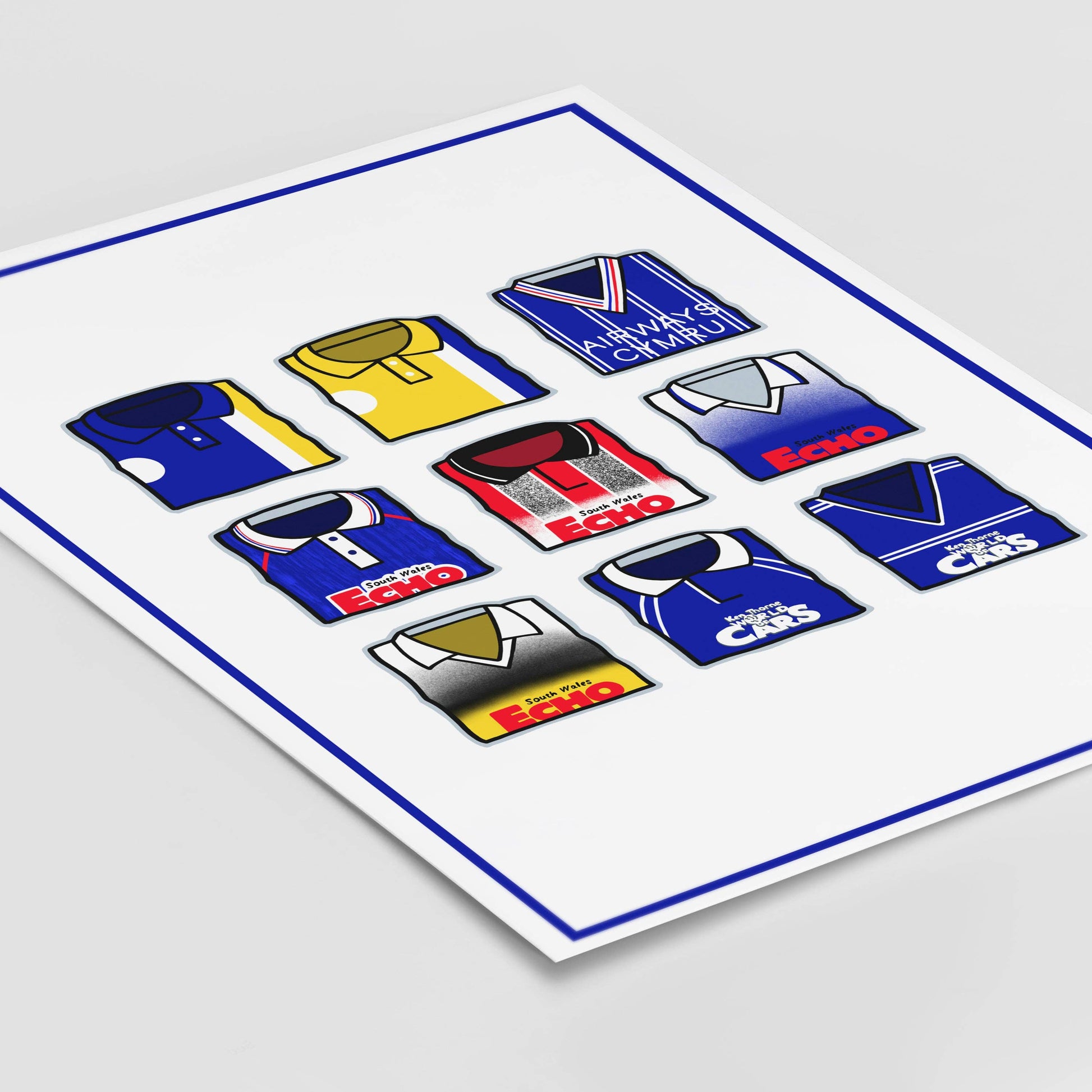 Cardiff City Shirts Through the Years
