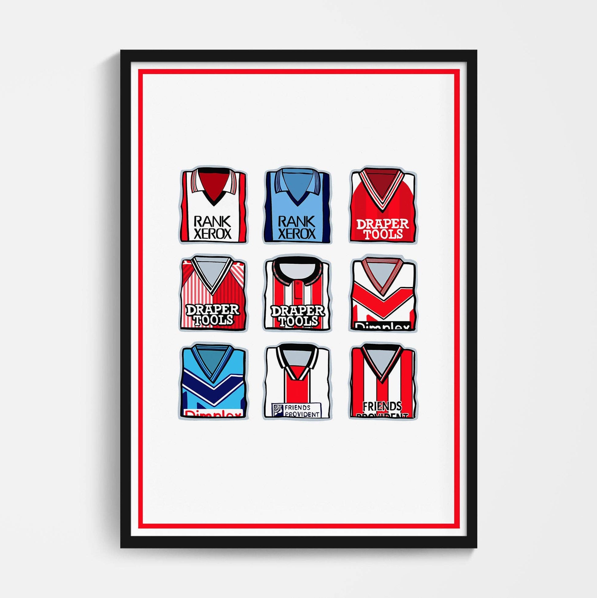 Southampton Shirts Through the Years