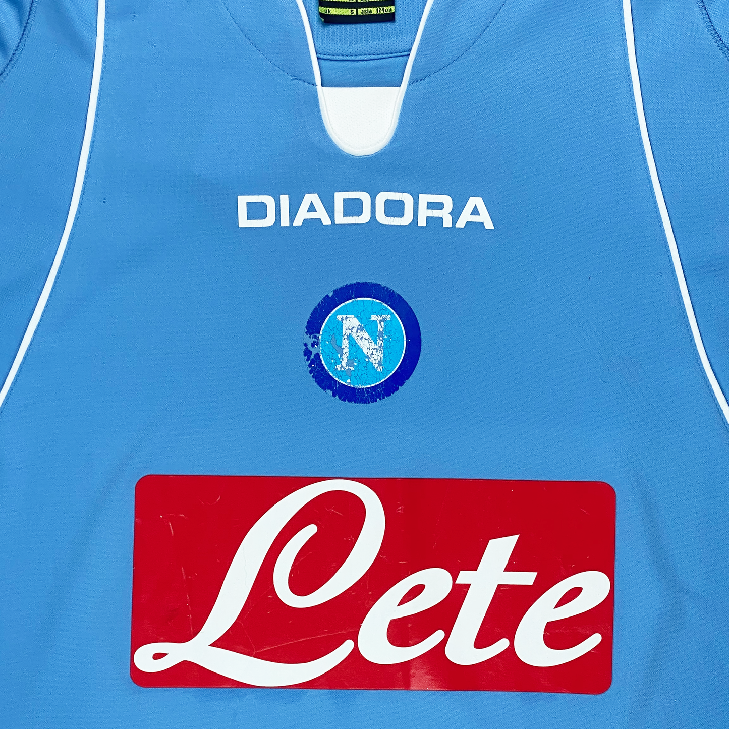 SSC Napoli Home Shirt Long-Sleeve (2007-08) | Small