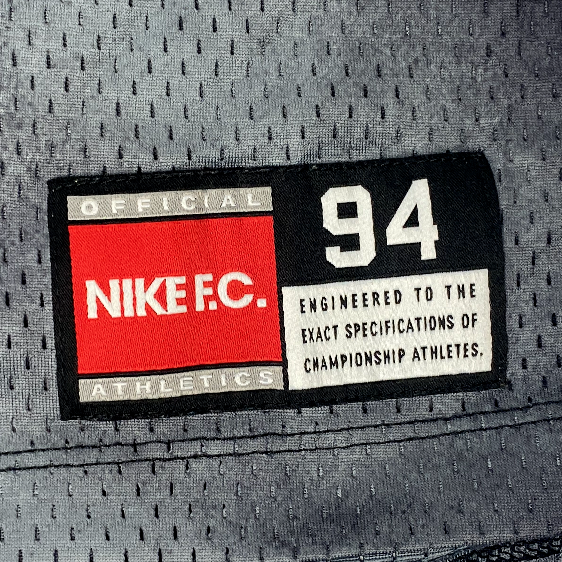 Nike FC Black/Grey Sleeveless Training Top | Extra Large