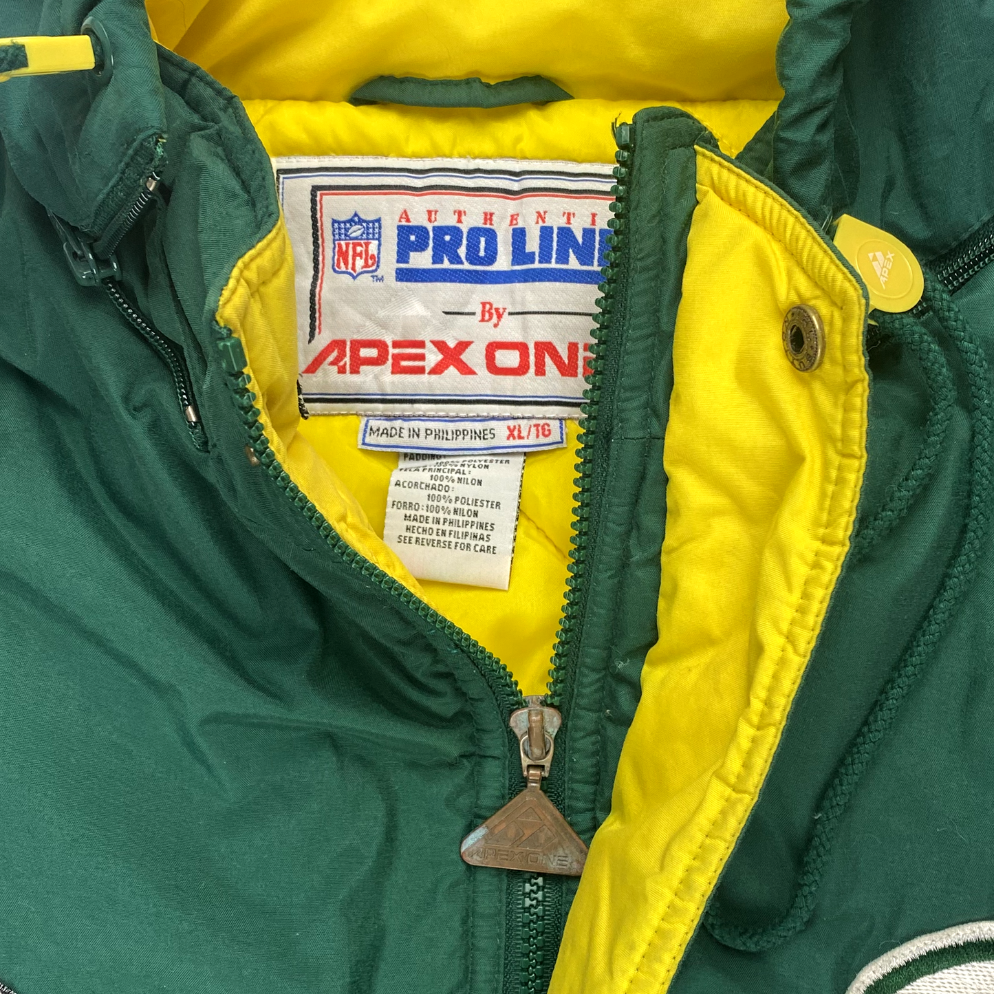 Green Bay Packers Coat | Extra Large