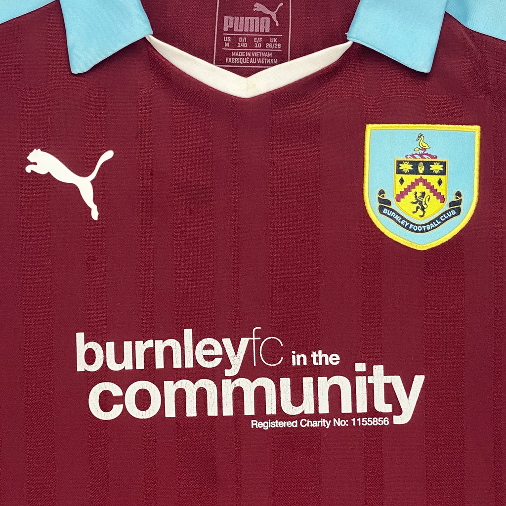 Burnley Home Shirt (2016-17) | 9-10 Years