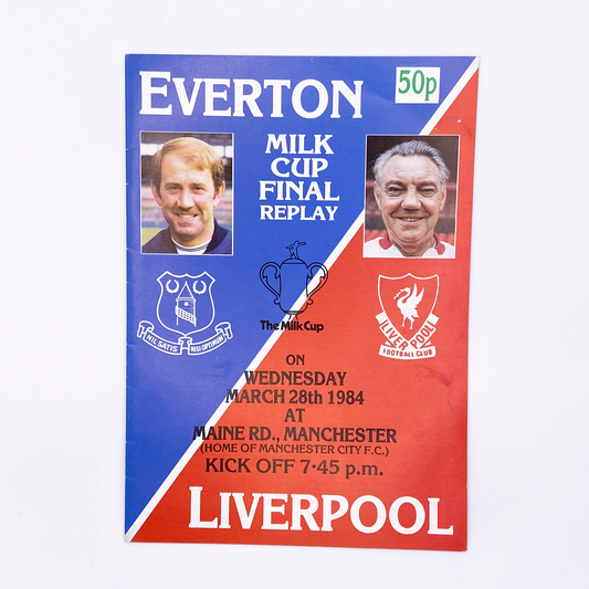 1984 League Cup Final Replay Programme (28 March, 1984)