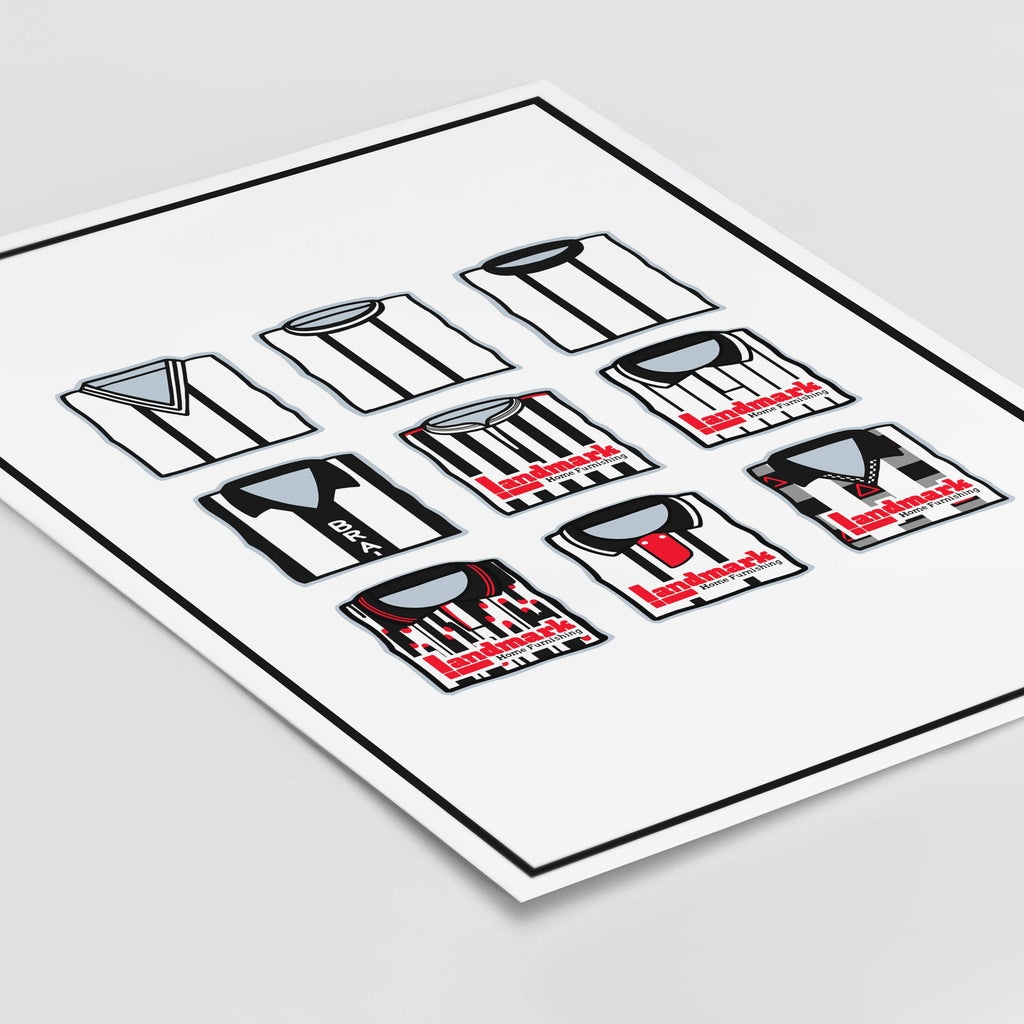 Dunfermline Athletic Shirts Through the Years