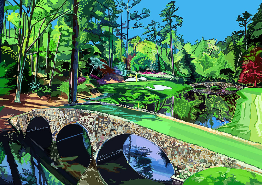 Augusta National Golf Club, Georgia, Art Print