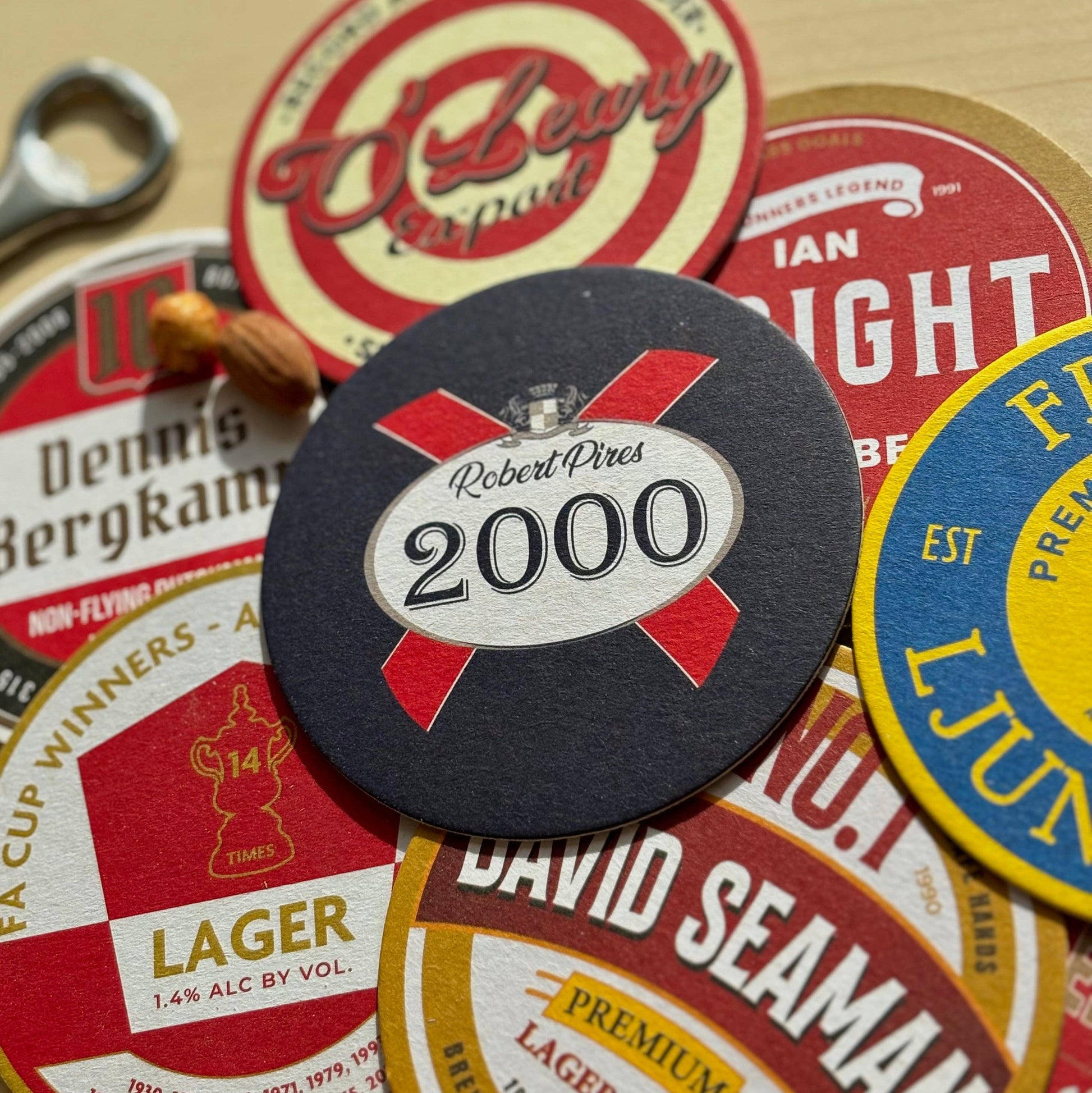 Arsenal Beer Mat (8-Pack)