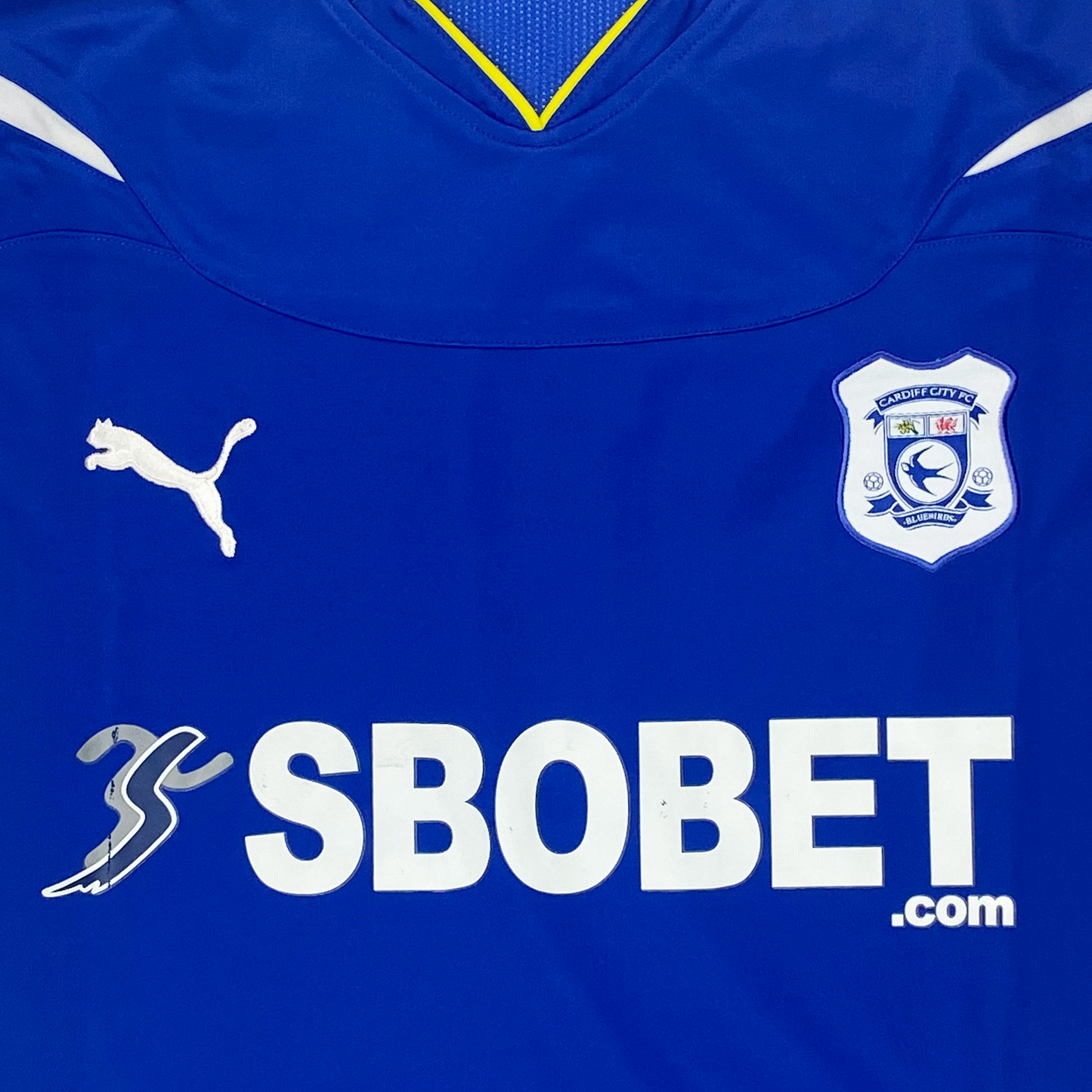 Cardiff City Home Shirt (2010-11) | Extra Large