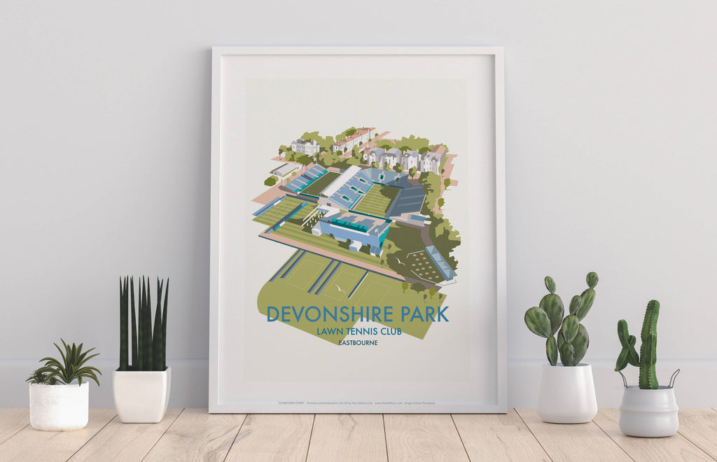 Devonshire Park Lawn Tennis Club, Eastbourne Art Print