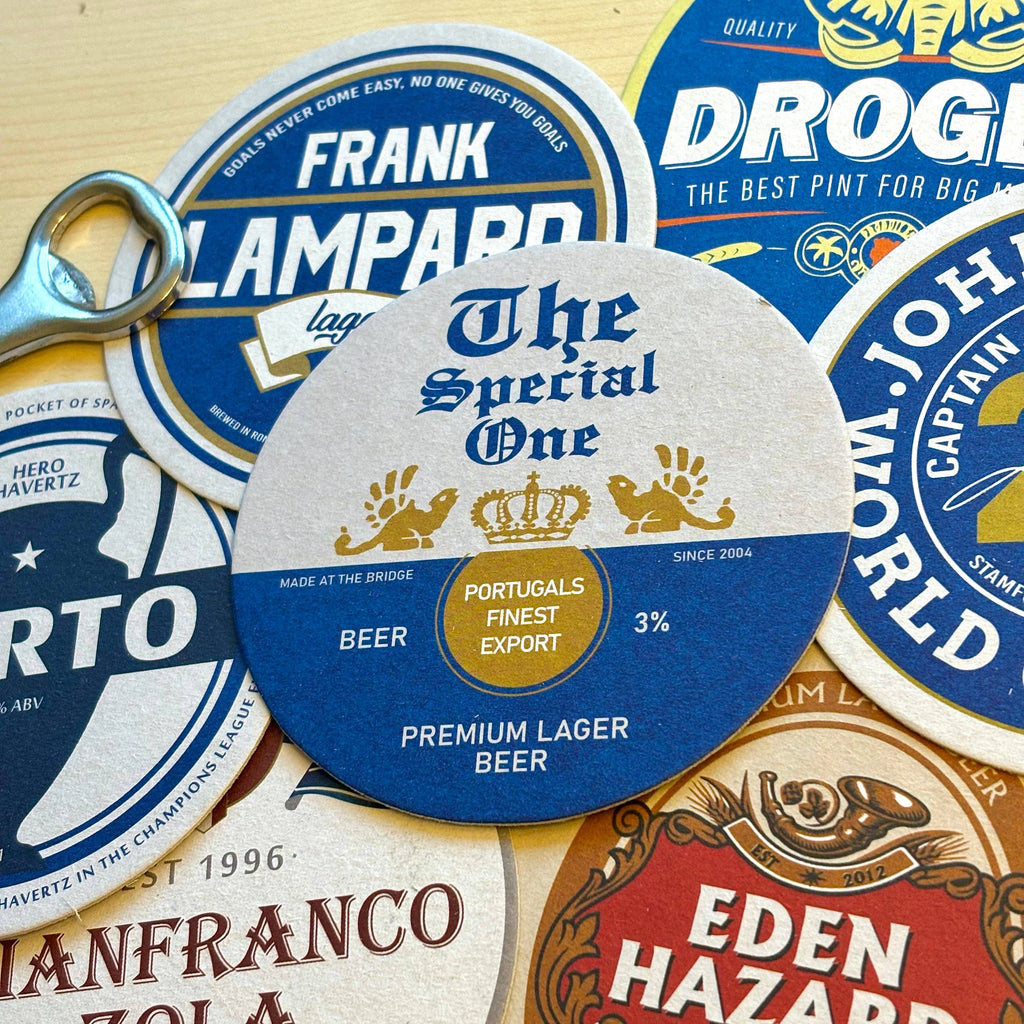 Chelsea Beer Mats (8-Pack)