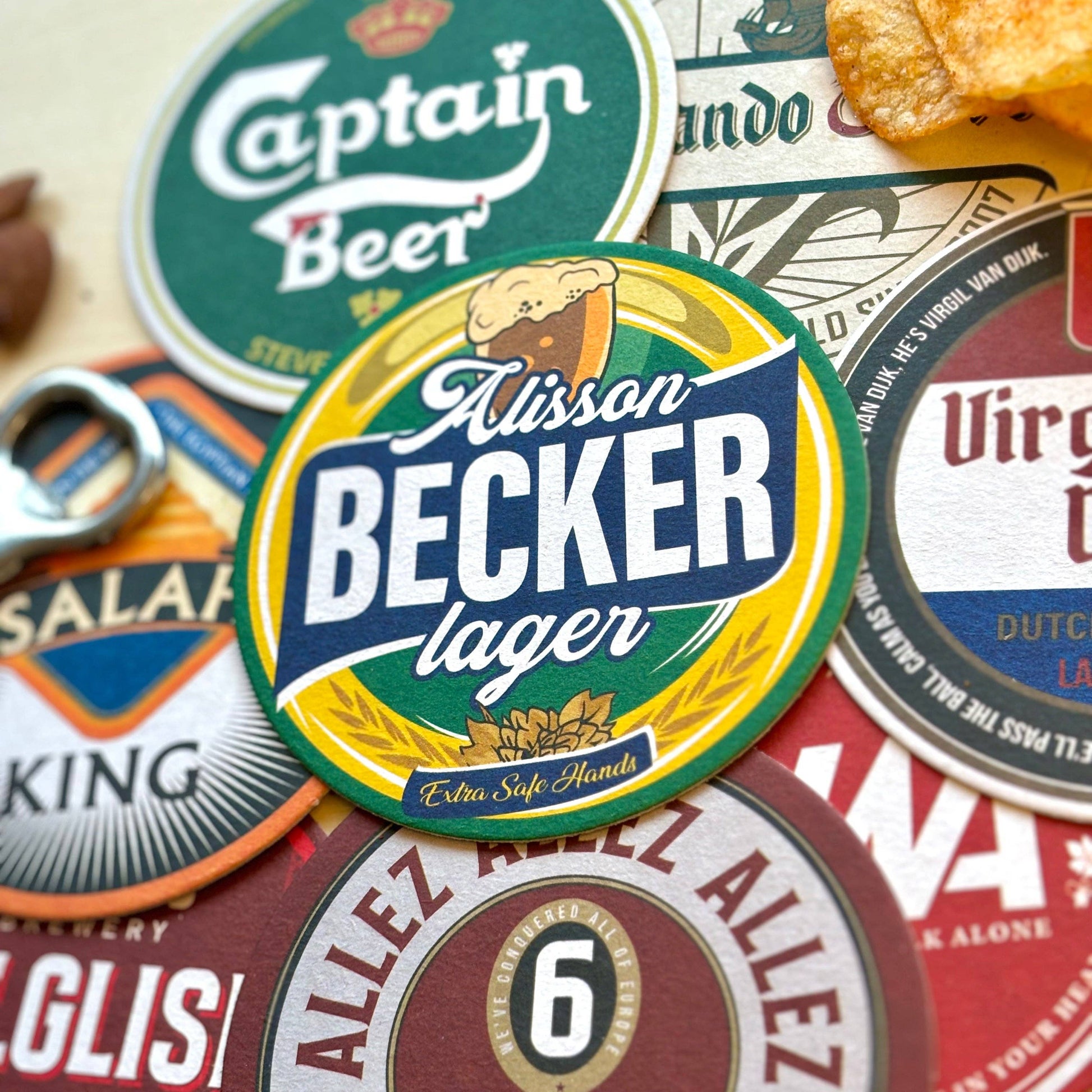 Liverpool Beer Mats (8-Pack)