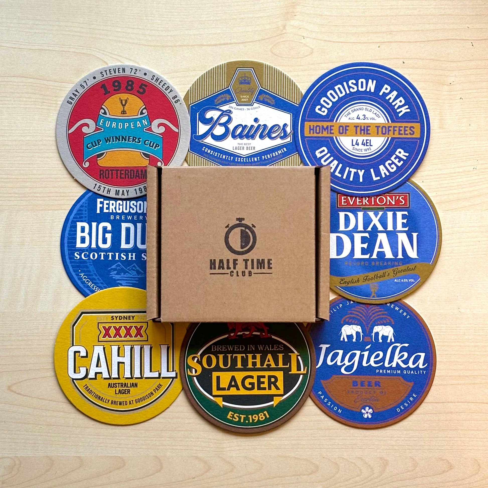 Everton Beer Mats (8-Pack)