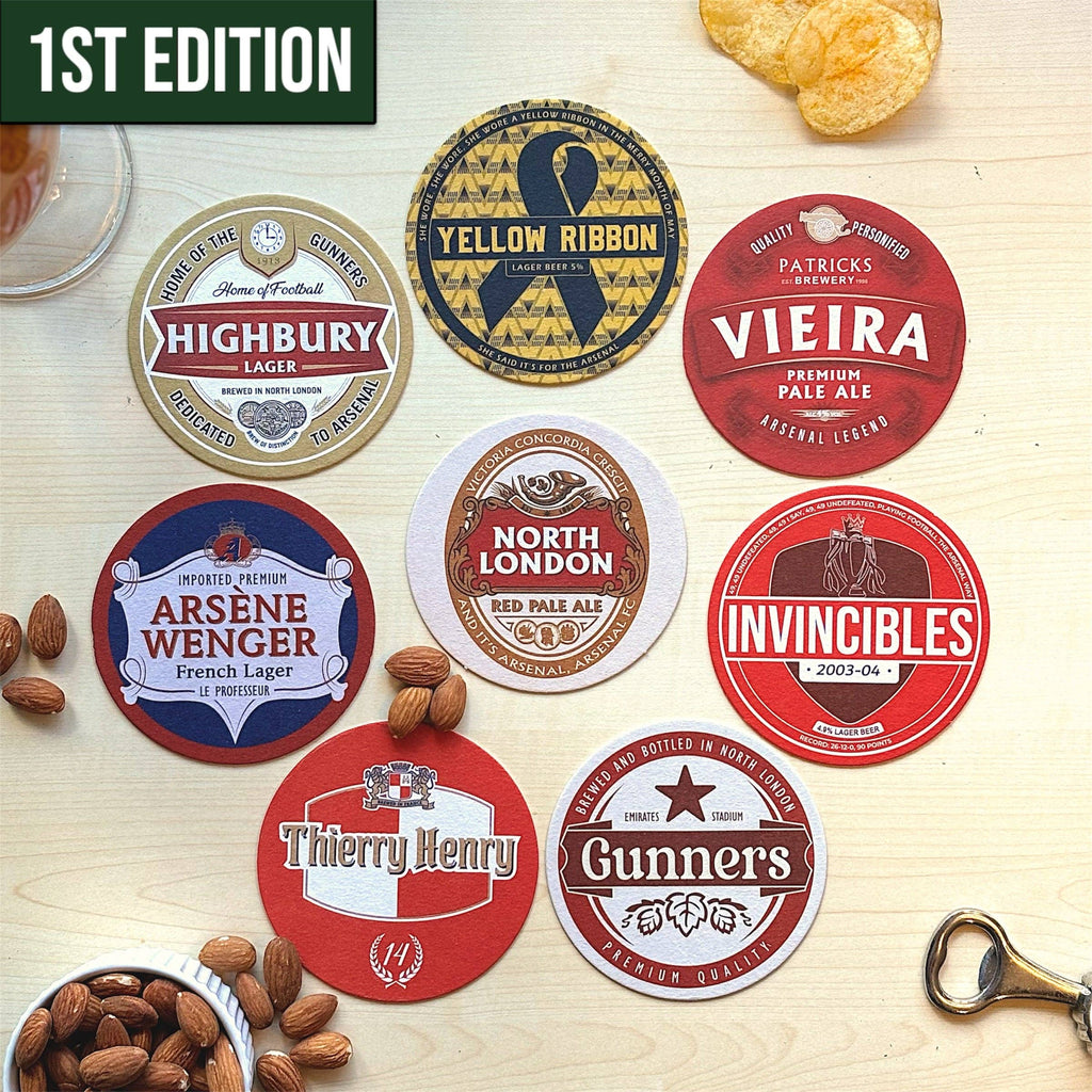 Arsenal Beer Mat (8-Pack)