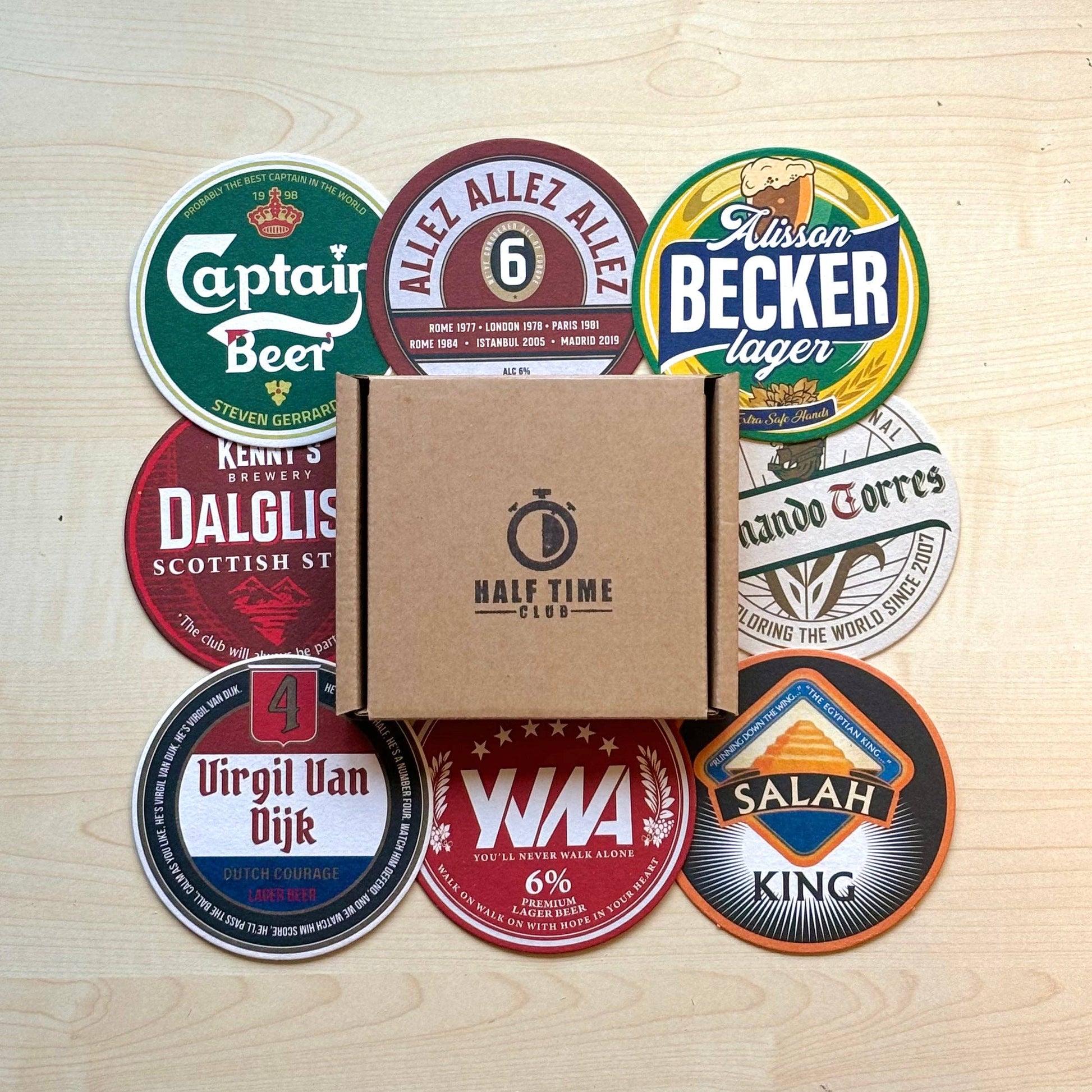 Liverpool Beer Mats (8-Pack)