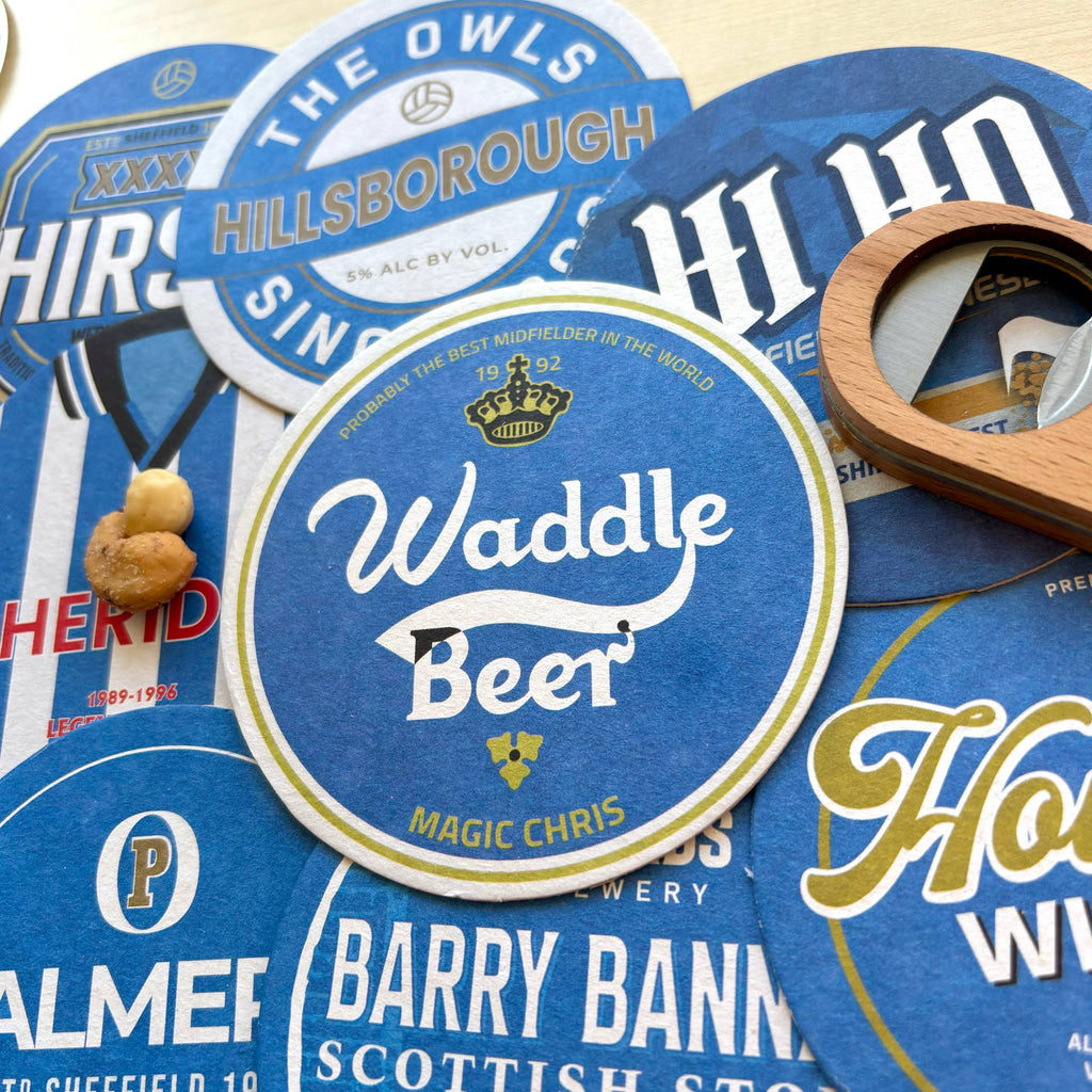 Sheffield Wednesday Beer Mats (8-Pack)