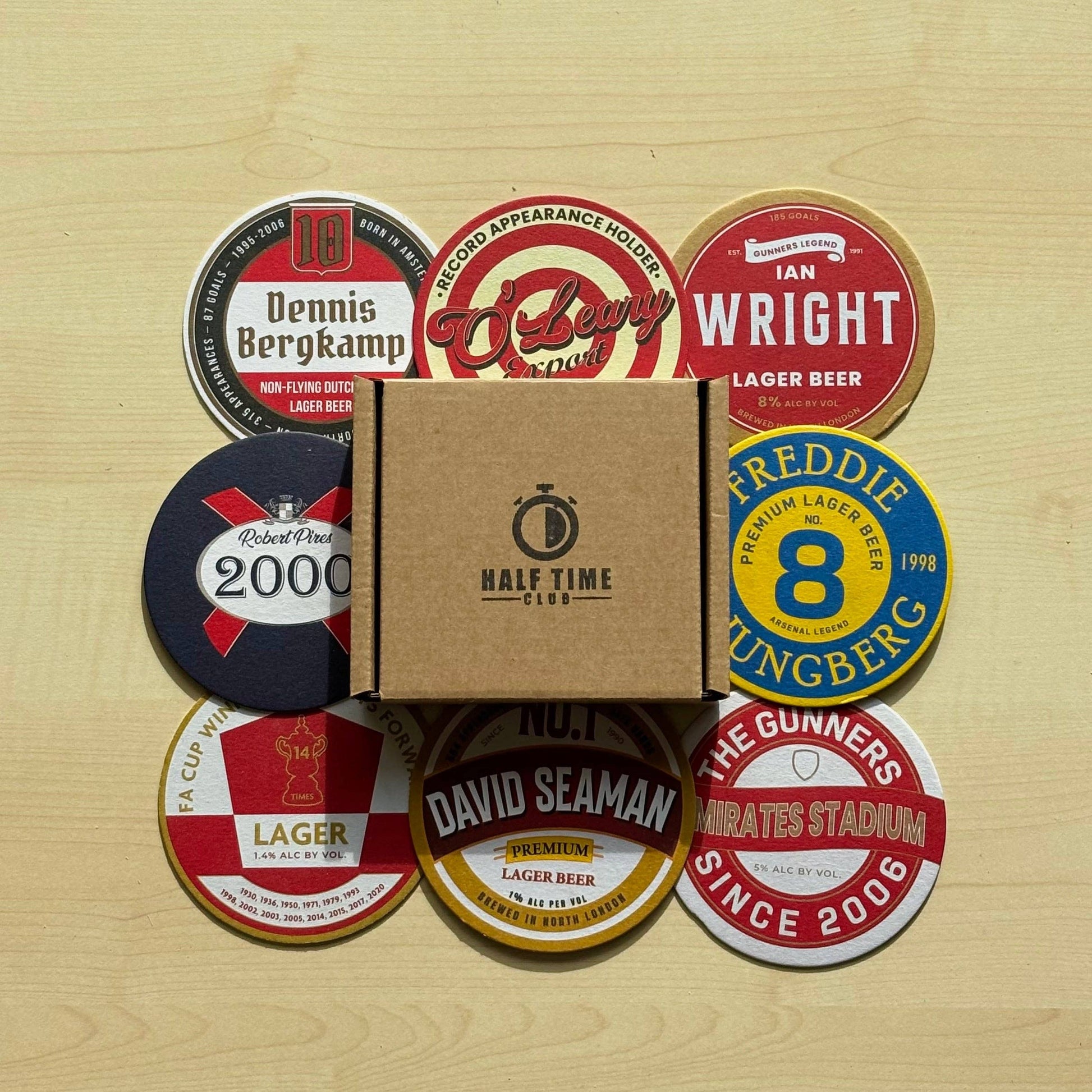 Arsenal Beer Mat (8-Pack)