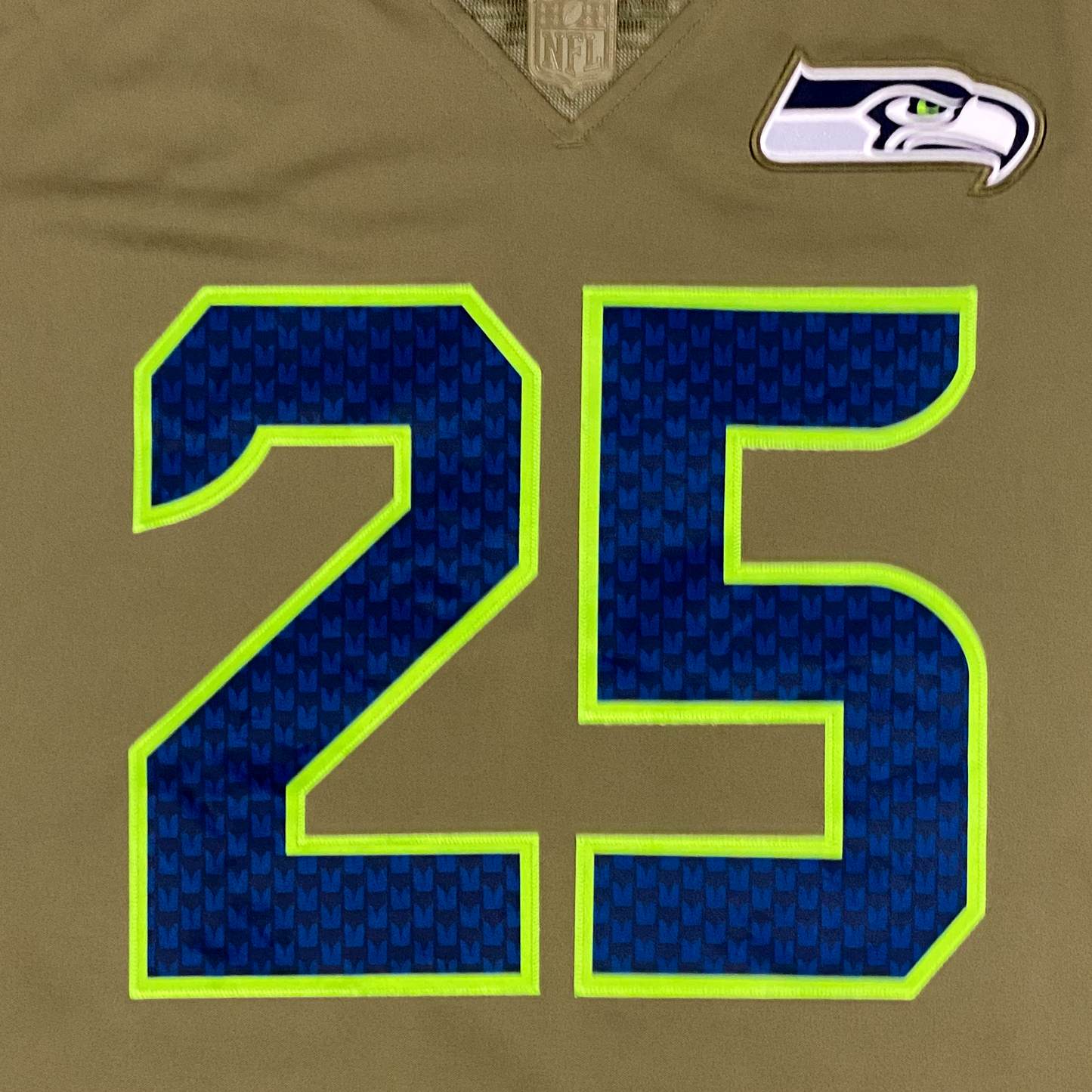 Seattle Seahawks Salute to Service Jersey | Extra Large