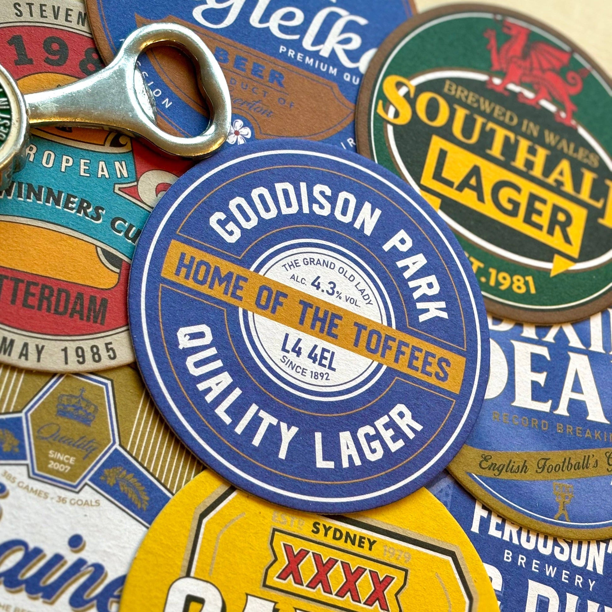 Everton Beer Mats (8-Pack)