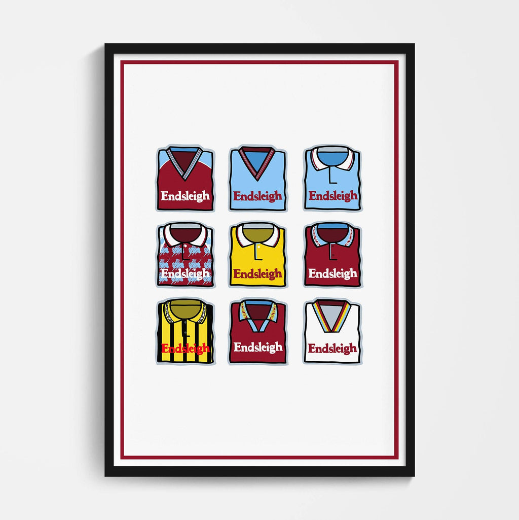 Burnley Shirts Through the Years