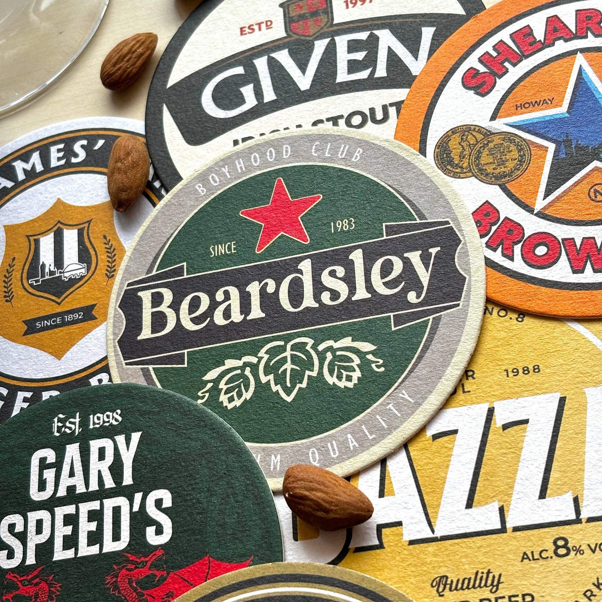 Newcastle United Beer Mats (8-Pack)