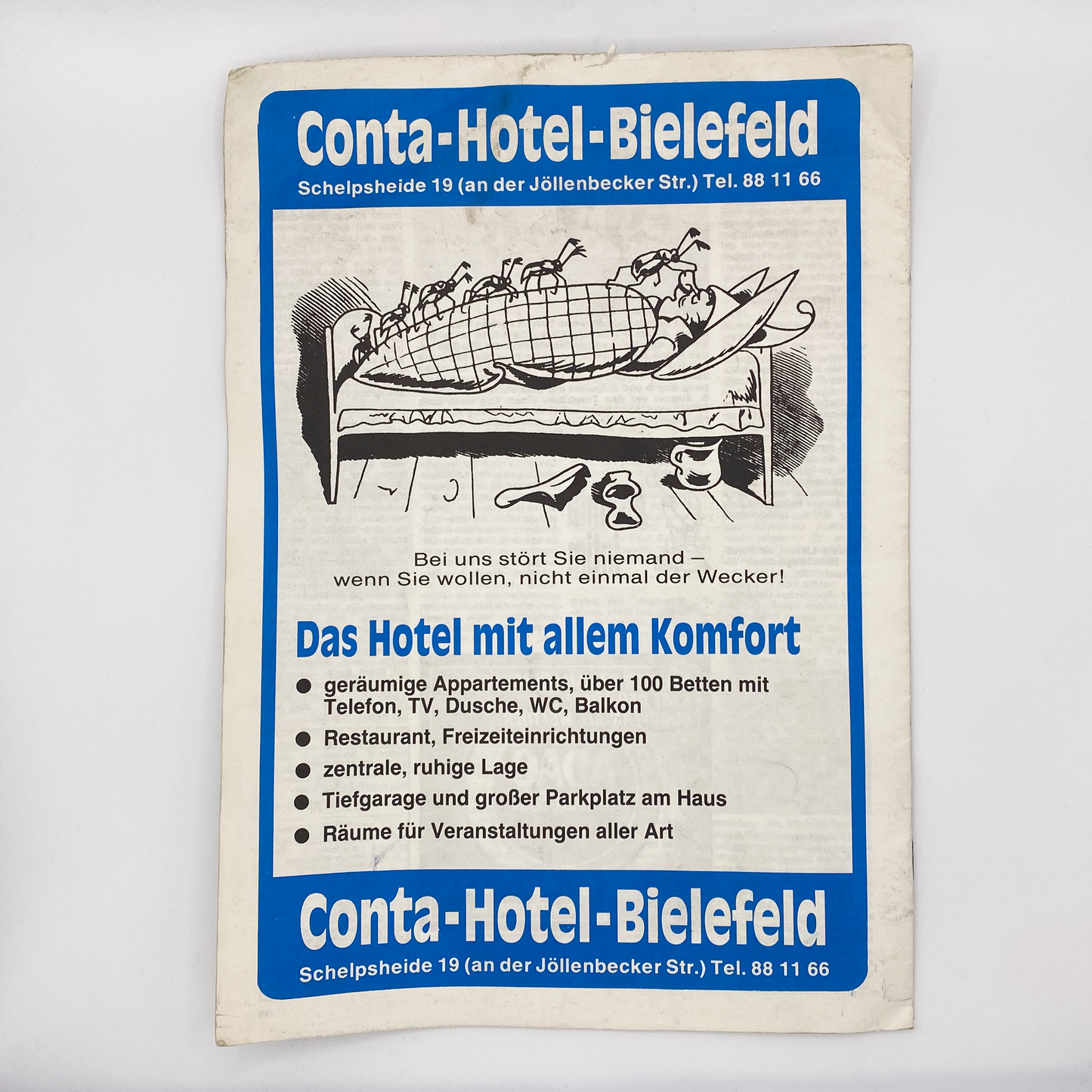 Arminia Bielefeld Centenary Tournament Programme (1982)