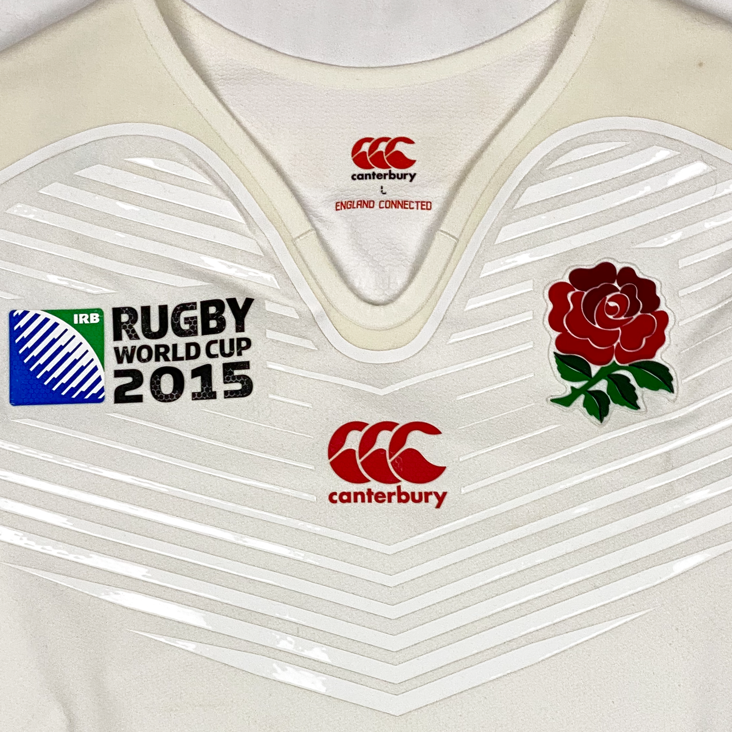 England Rugby Union Shirt (2015 World Cup) | Large