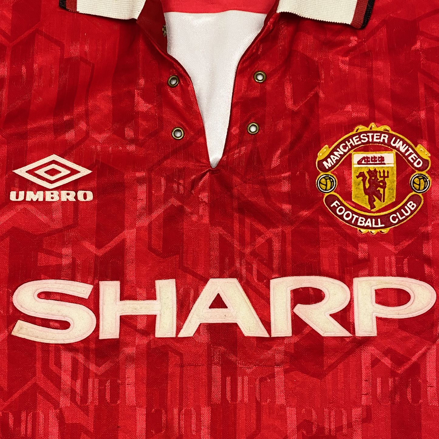 Manchester United Home Shirt (1992-94) | Medium