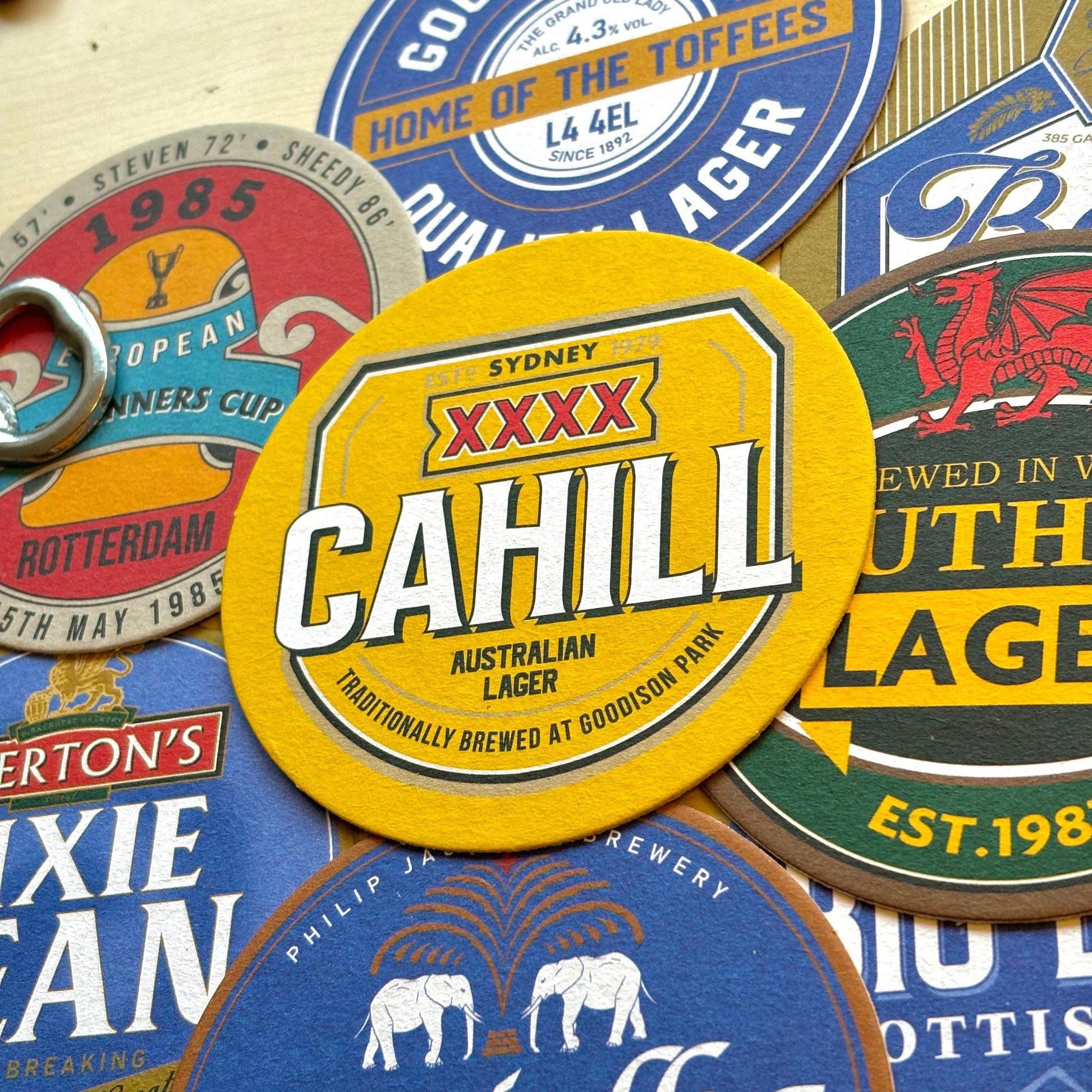Everton Beer Mats (8-Pack)
