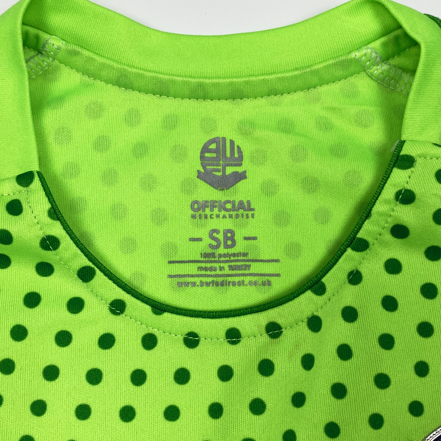 Bolton Wanderers Goalkeeper Shirt (2019-20) | 9-10 Years