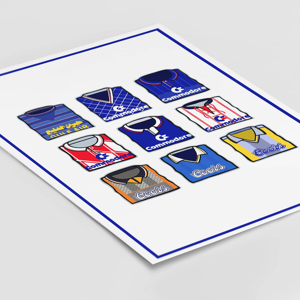Chelsea Shirts Through the Years