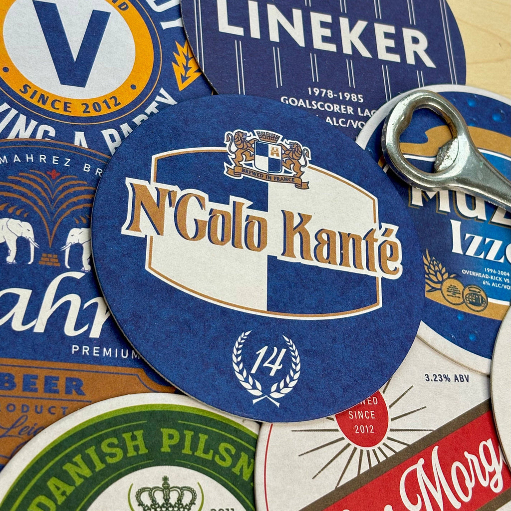 Leicester City Beer Mats (8-Pack)