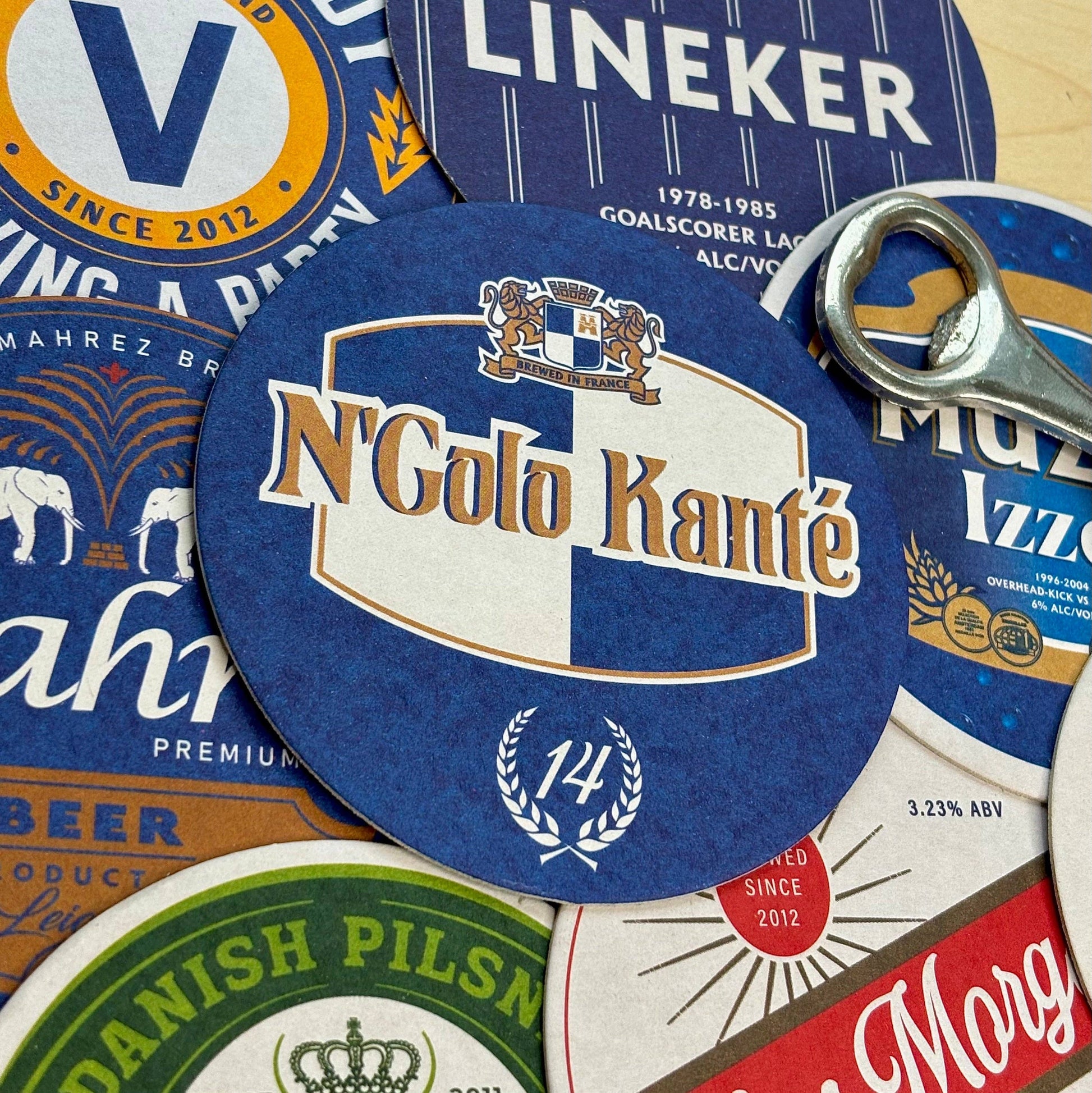 Leicester City Beer Mats (8-Pack)