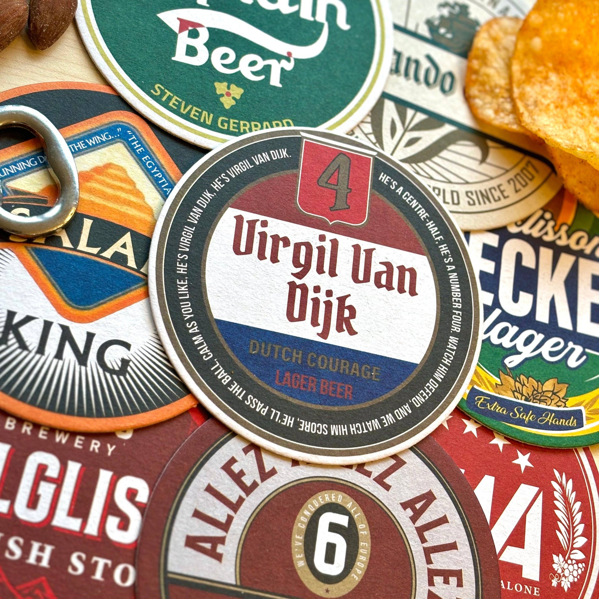 Liverpool Beer Mats (8-Pack)